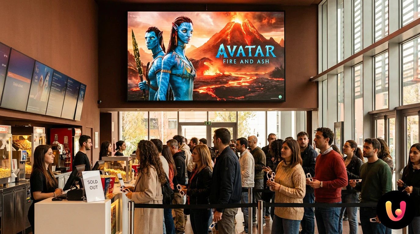Scena epica dal film Avatar 3 Fire and Ash di James Cameron