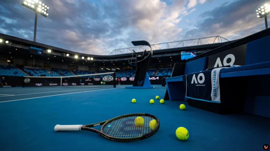 Matteo Berrettini viso deluso per il ritiro dagli Australian Open