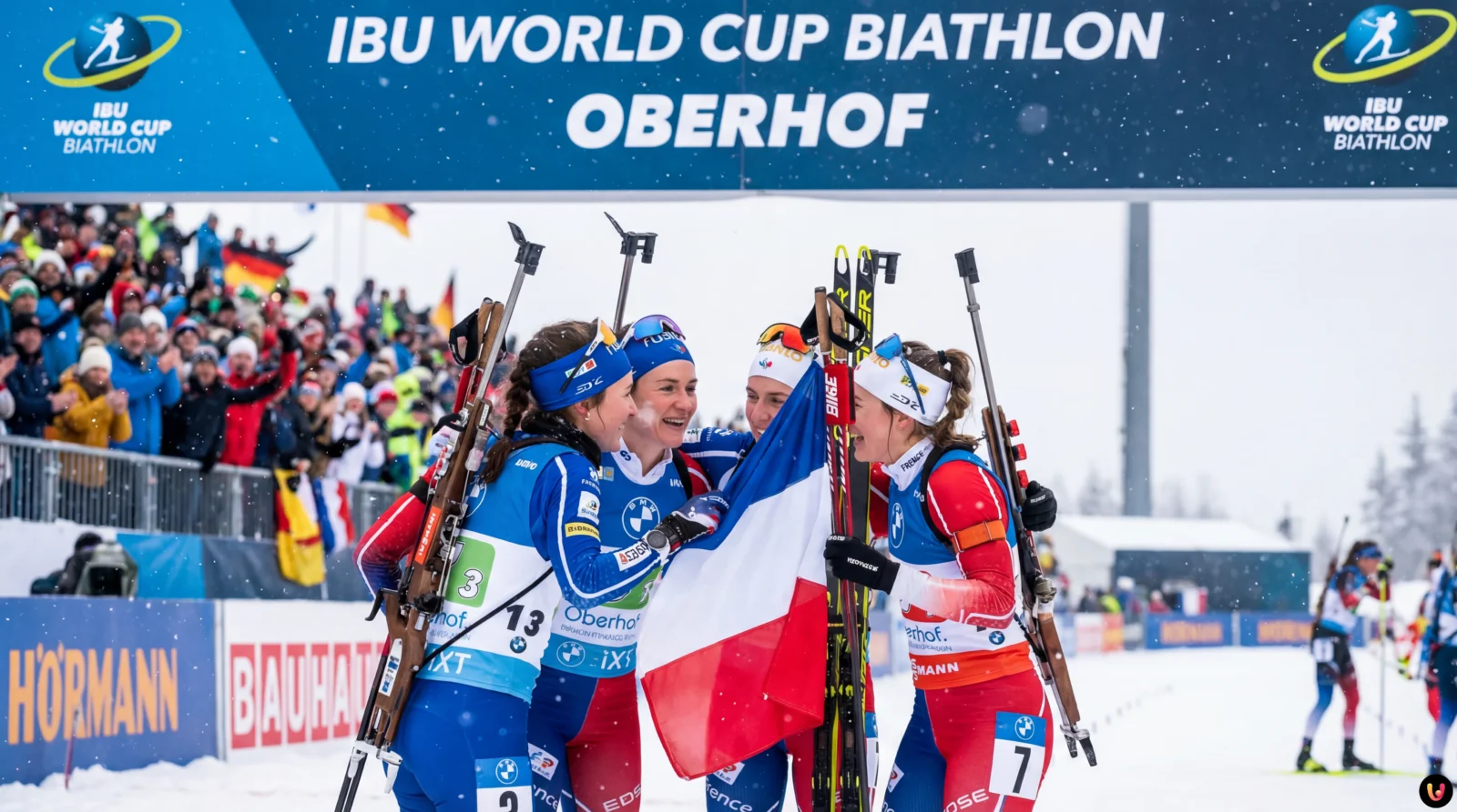 Biathlon : Les Fran&ccedil;aises &eacute;crasent le relais d&rsquo;Oberhof avant les JO