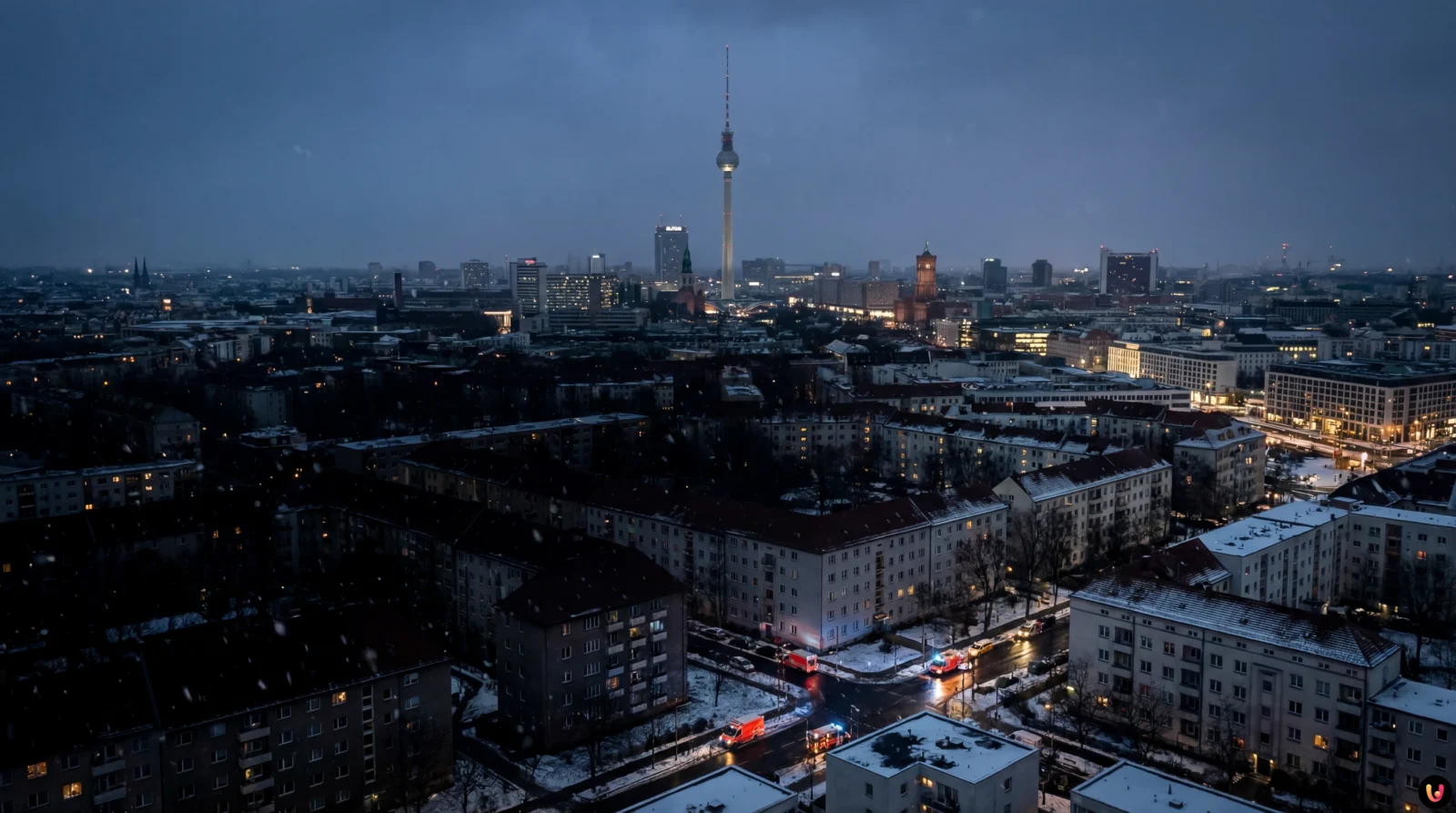 Blackout Berlino: 50mila famiglie al buio, l&rsquo;ombra russa sul sabotaggio