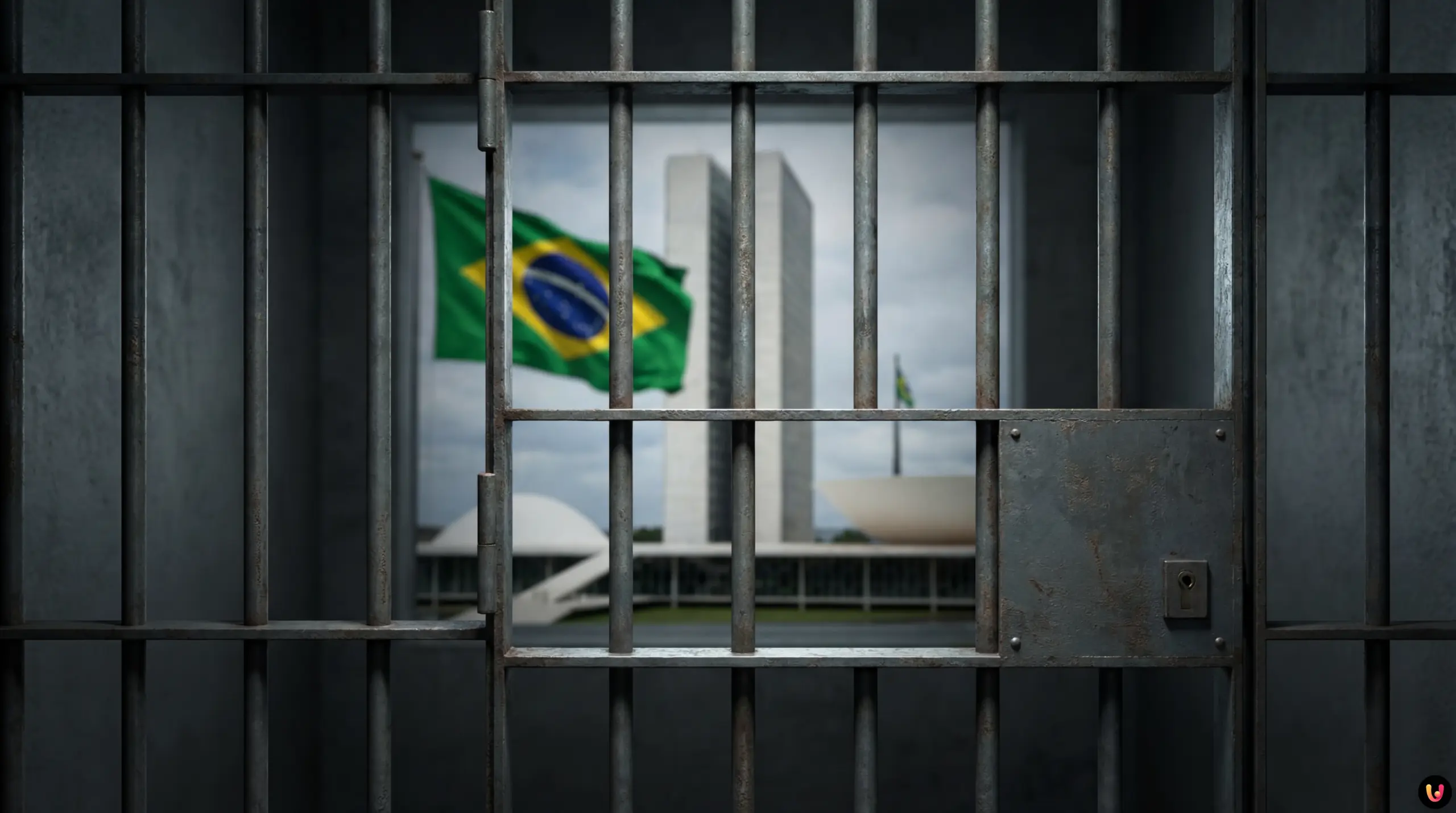 Jair Bolsonaro: incidente in carcere e ricovero negato Jair Bolsonaro in primo piano, ex presidente del Brasile detenuto a Brasilia