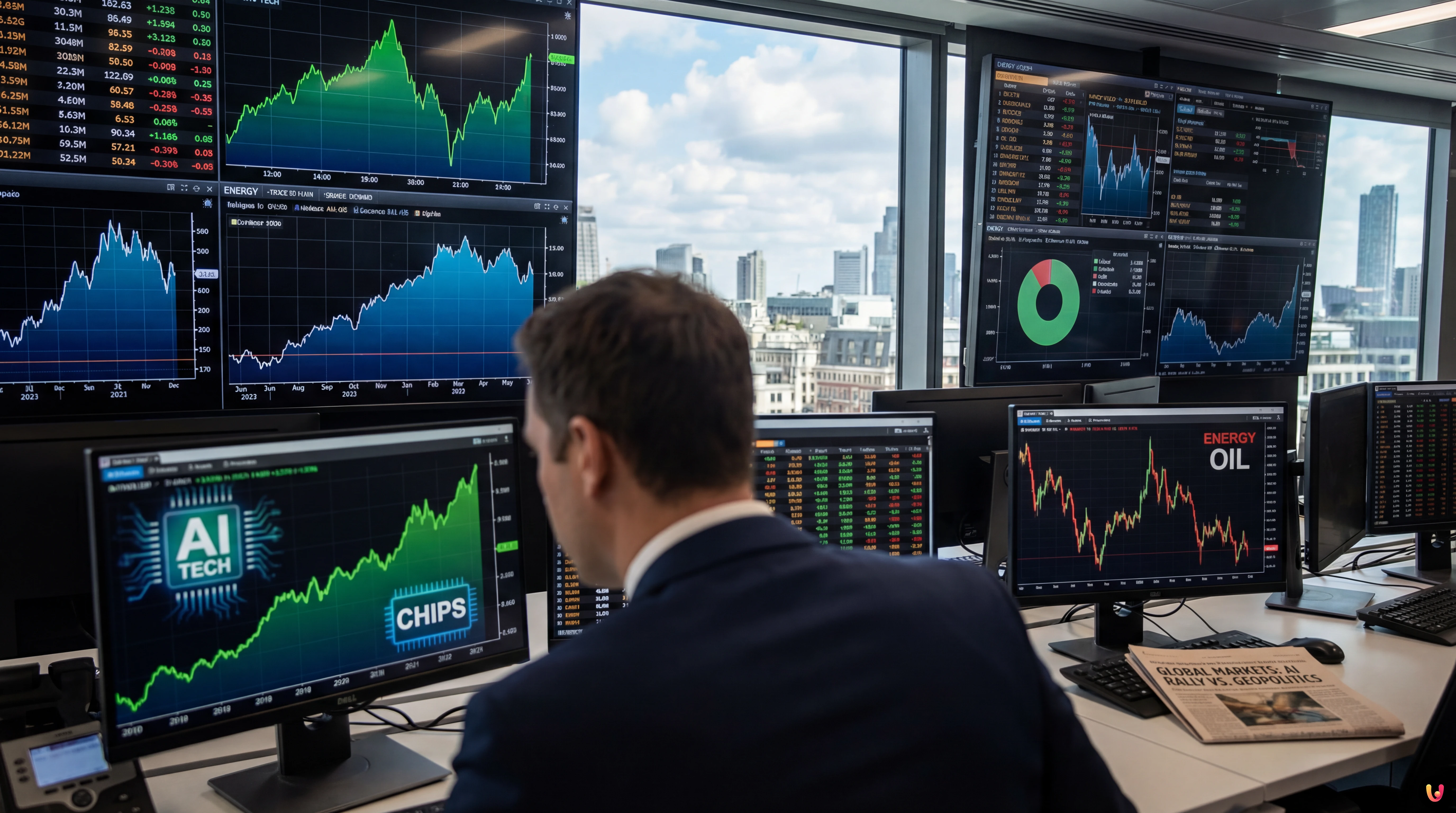 Borse 6 Gennaio: Europa in Rally tra AI e Venezuela, Milano Frena