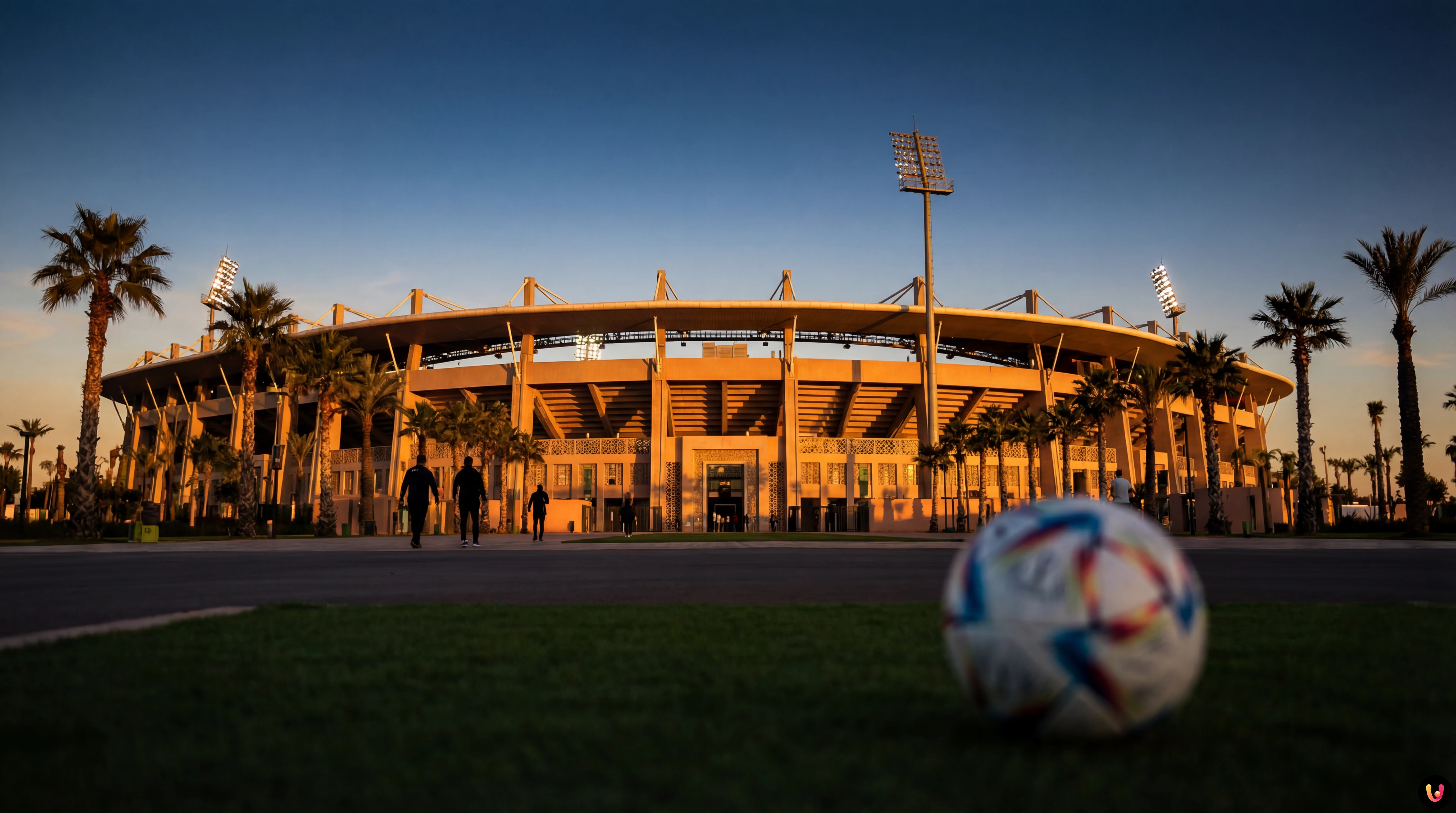Affiche du match Alg&eacute;rie contre Nigeria pour les quarts de finale de la CAN 2025