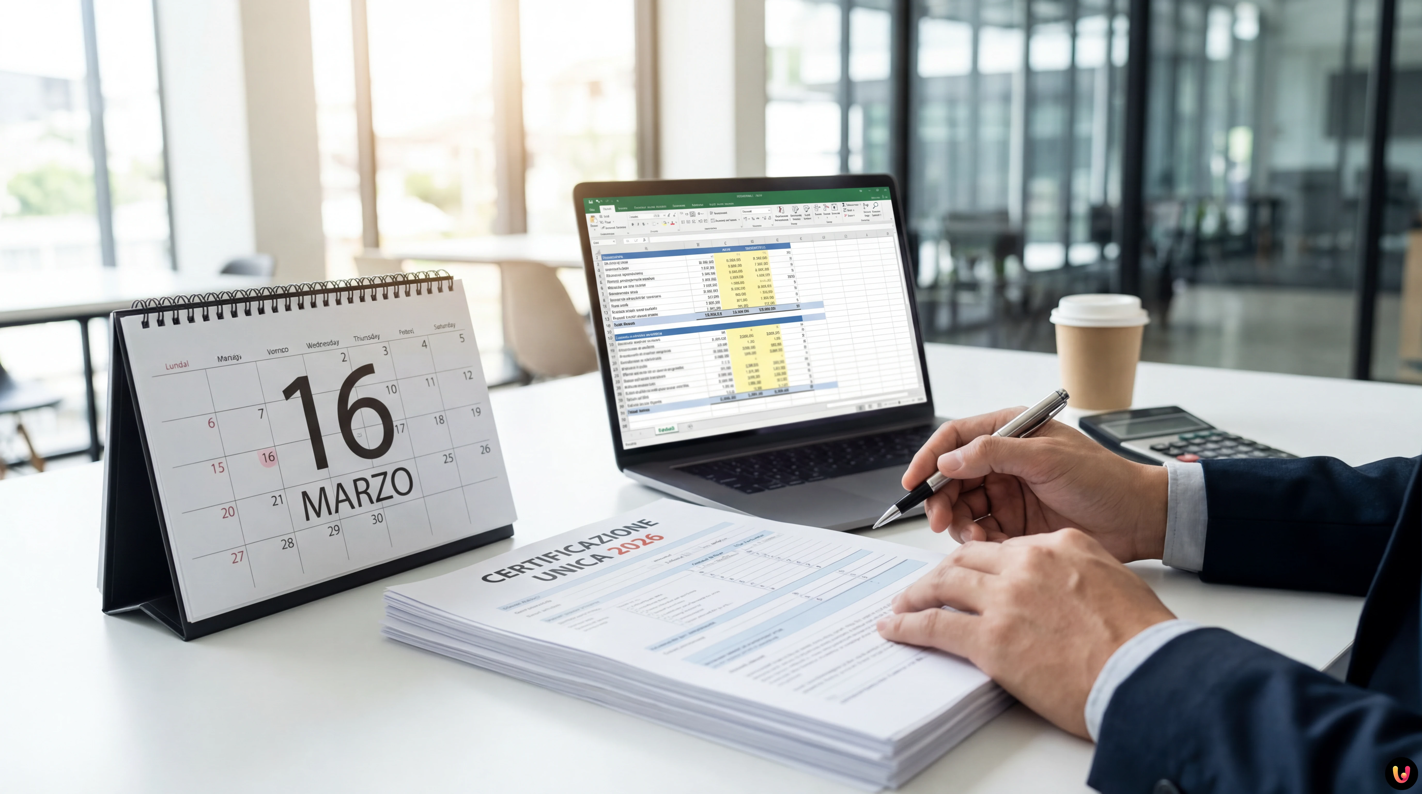 Certificazione Unica 2026: scadenze e sanzioni Facsimile modello Certificazione Unica 2026 e calendario fiscale con scadenza 16 marzo