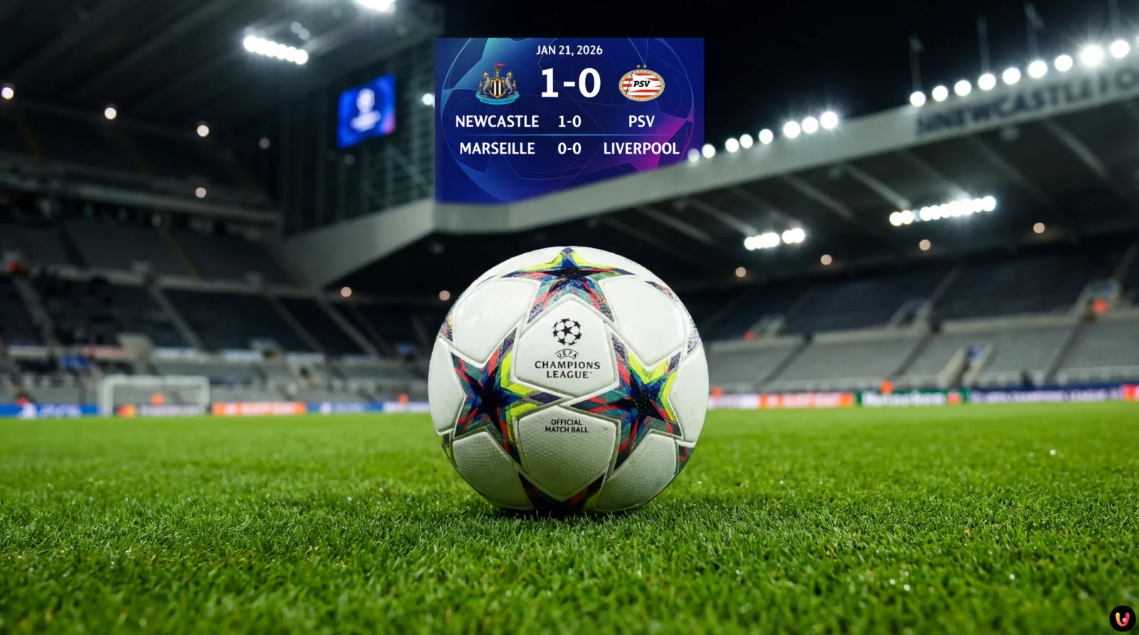 Champions League: Wissa Fires Newcastle Ahead as Salah Starts for Liverpool