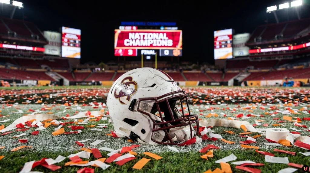 Mark Fletcher Jr fighting Tyrique Tucker after Indiana wins National Title