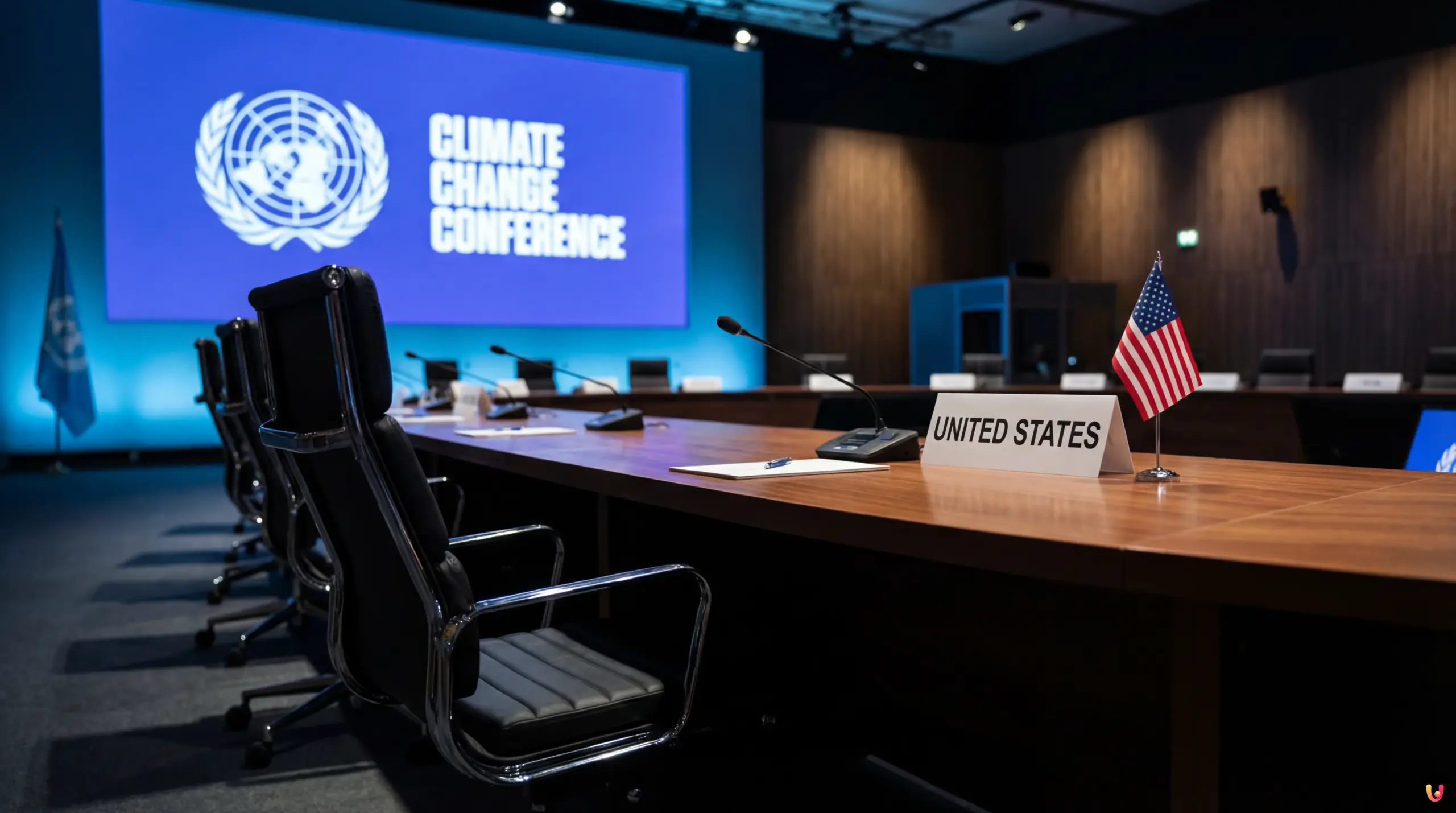 Retrait des États-Unis de l'ONU et du GIEC par Trump Donald Trump signe le décret actant le retrait des États-Unis de l'ONU et du GIEC.