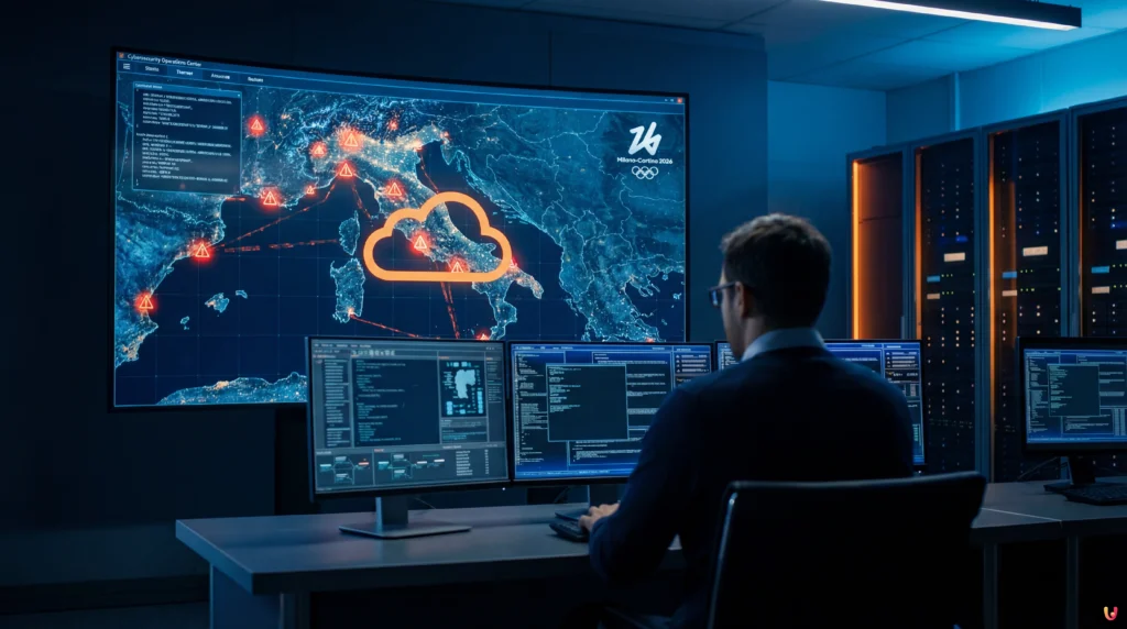 Cloudflare contro l’Italia: scontro totale su multa e Piracy Shield Logo Cloudflare contrapposto alla bandiera italiana e simbolo del Piracy Shield