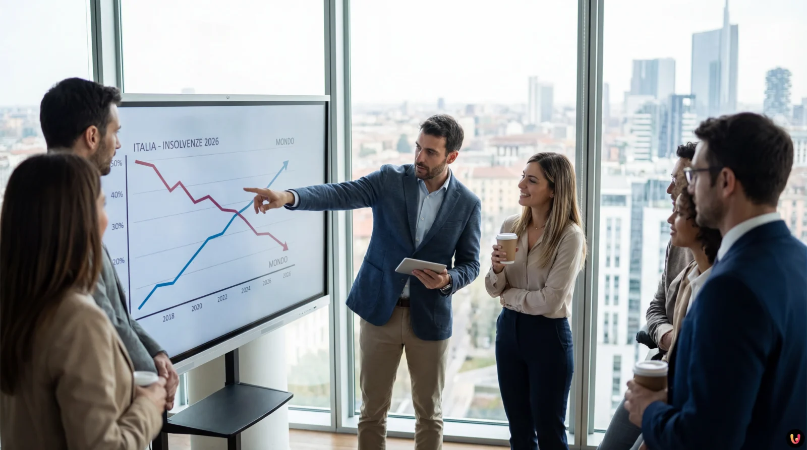 Trend Insolvenze Imprese Italia vs Mondo 2026 Coface: Insolvenze Italia in calo del 2% nel 2026, trend opposto al mondo