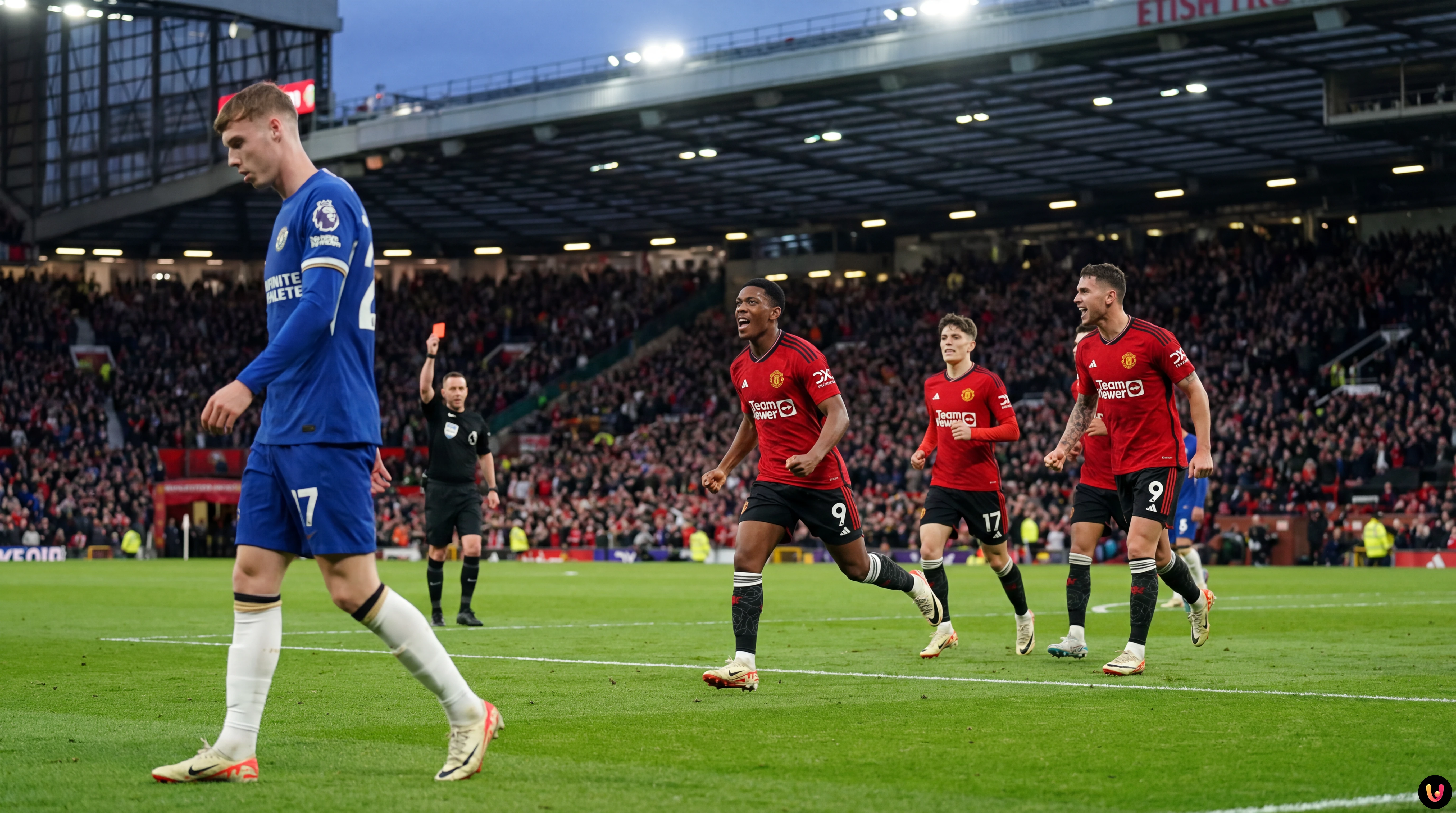 Duel intense entre un joueur de Rennes et de Chantilly au stade Pierre-Brisson.