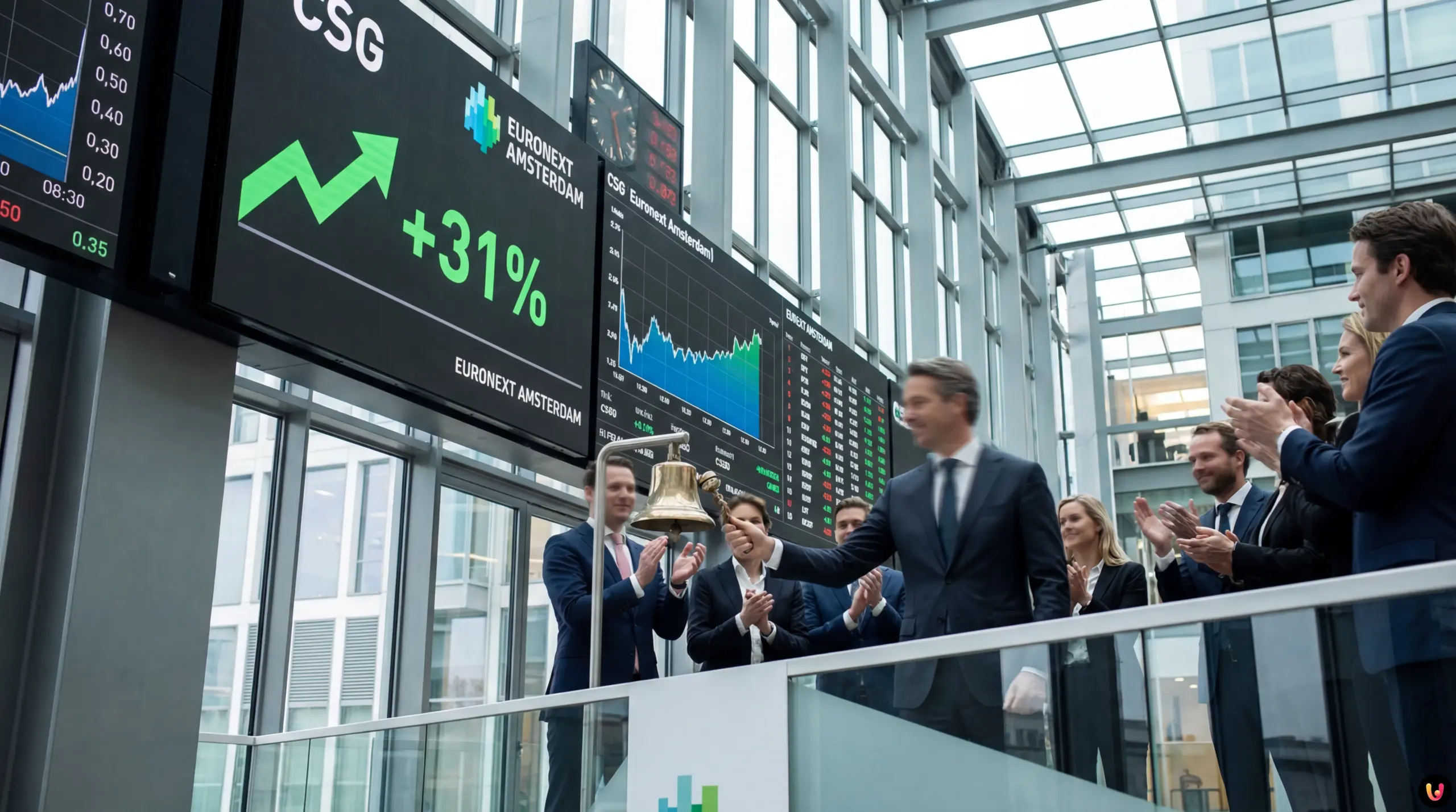 Quotazione CSG a Euronext Amsterdam: debutto record settore difesa