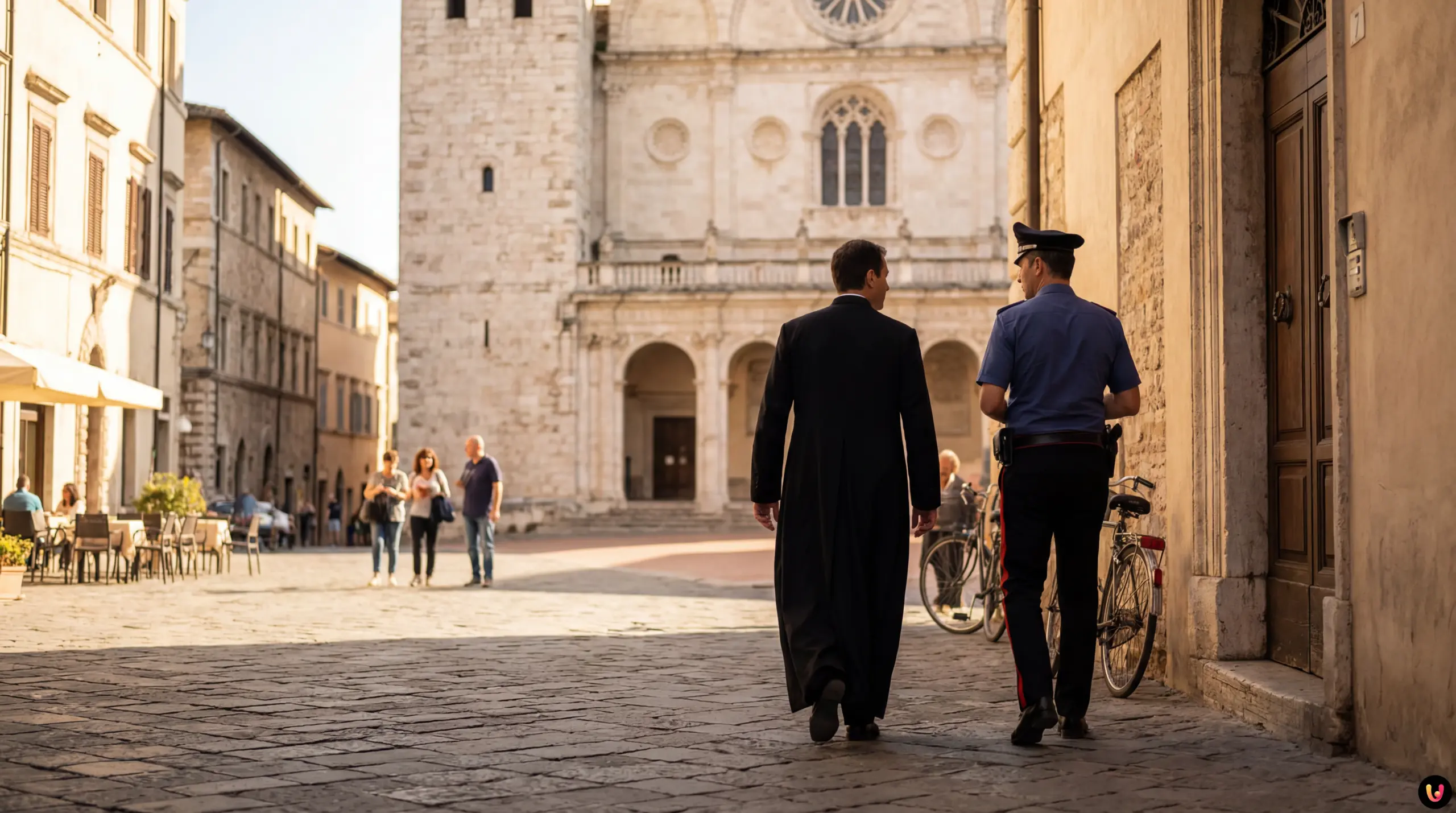 Don Matteo 15 Anticipazioni: Raoul Bova e Nino Frassica Raoul Bova nei panni di Don Massimo e Nino Frassica come Cecchini in Don Matteo 15