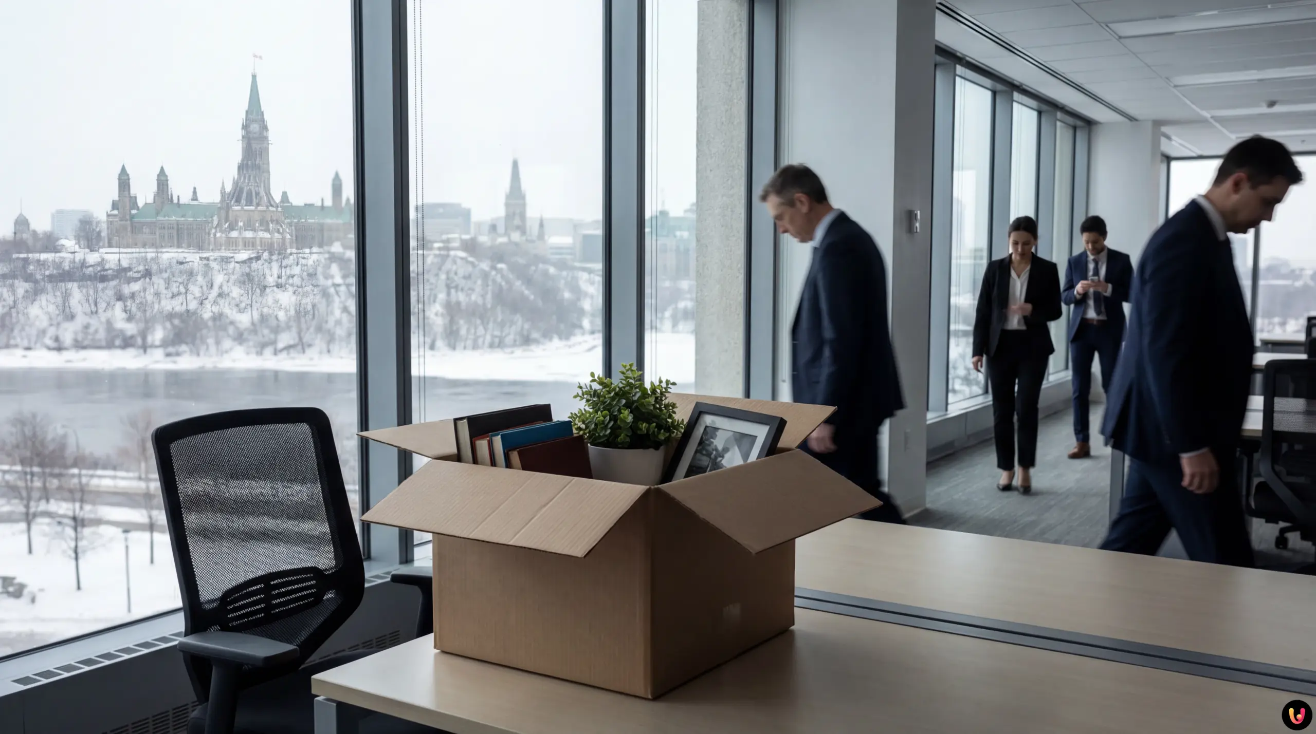 Canada Federal Government Layoffs 2025 Canadian Parliament Hill in Ottawa symbolizing federal public service cuts