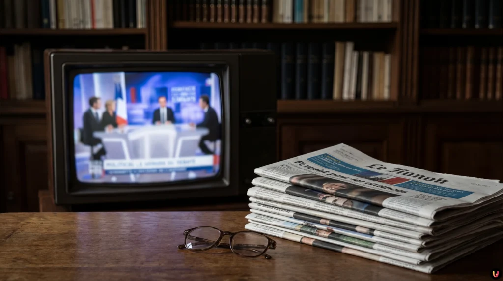 Francis Huster invité sur le plateau de l'émission Quelle époque ! sur France 2