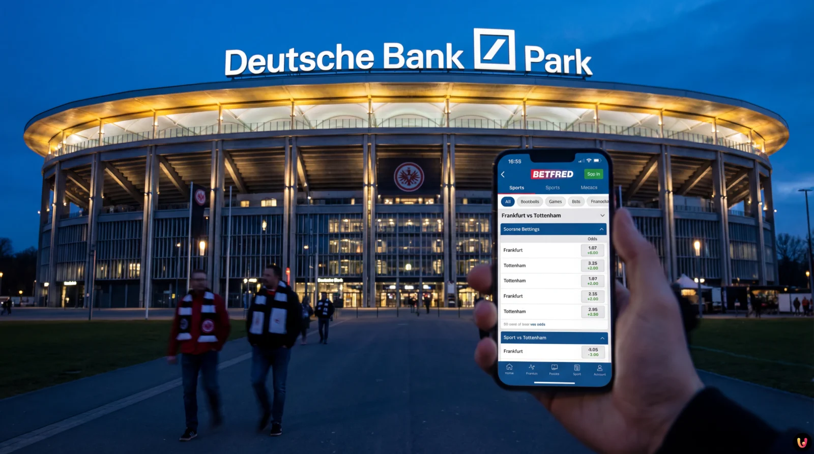 Frankfurt vs Tottenham: Champions League Preview & &pound;50 Betfred Free Bet Offer