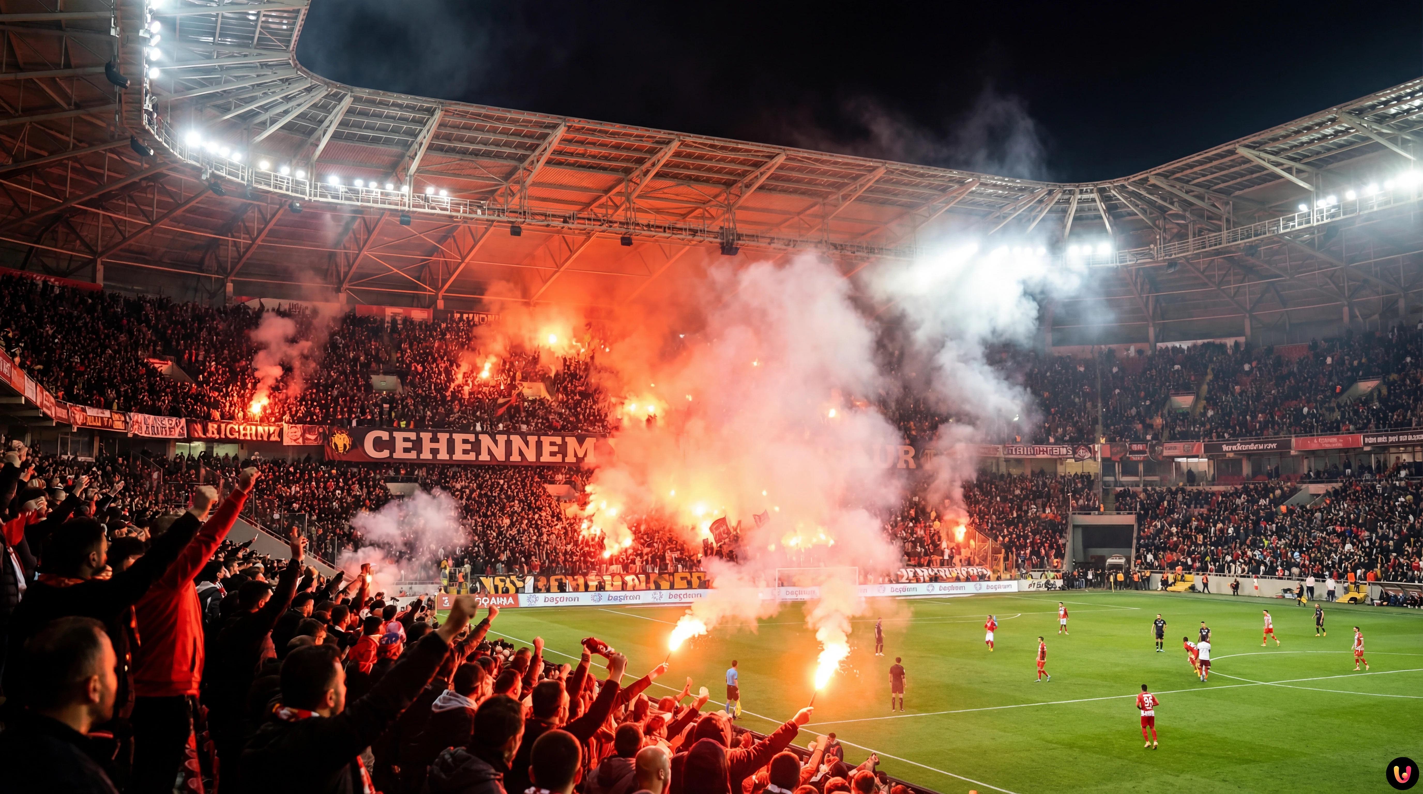 Galatasaray vs Atlético Madrid: Kampf im RAMS Park Zweikampf zwischen Galatasaray und Atlético Madrid Spielern beim Champions League Spiel