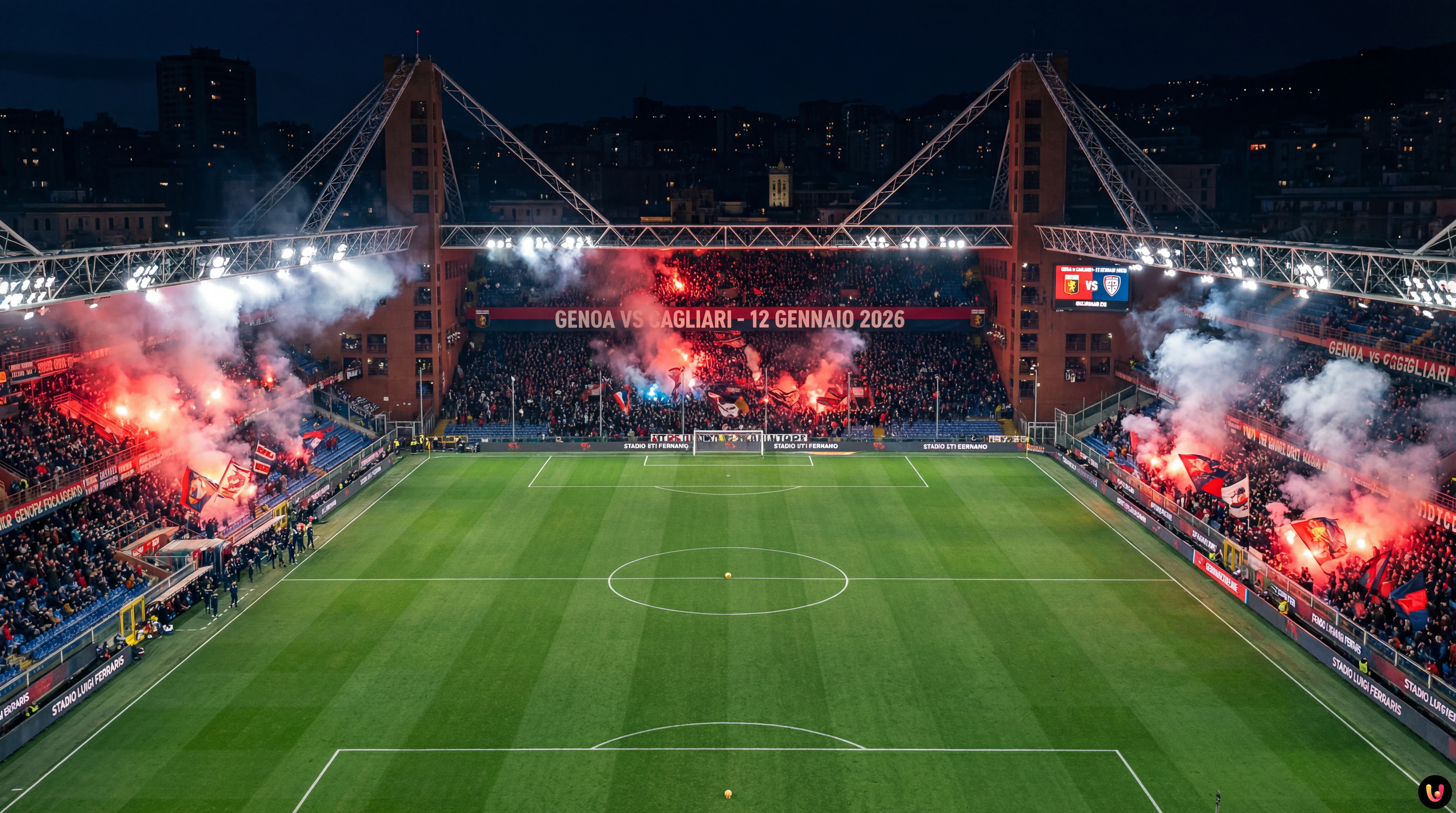 Fabio Pisacane allenatore del Cagliari Calcio osserva il campo