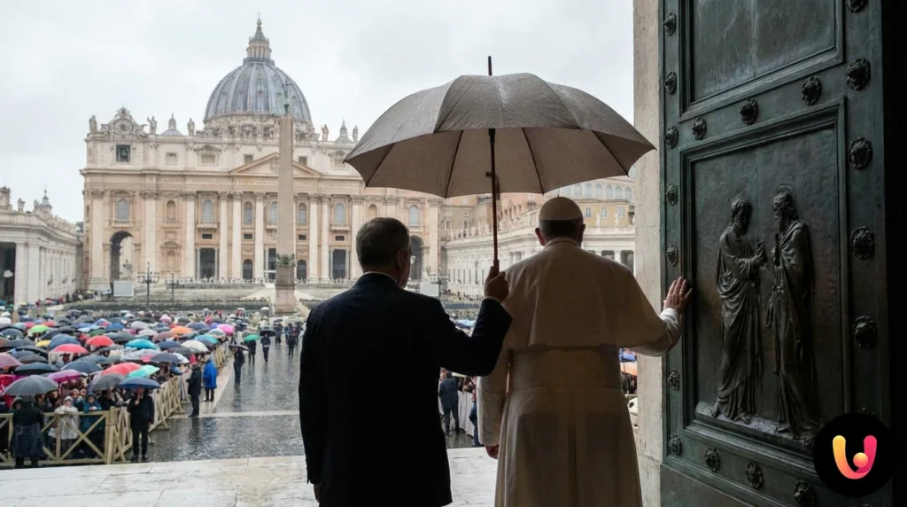 Giubileo 2025, Papa Leone XIV chiude la Porta Santa: oltre 33 milioni di pellegrini Papa Leone XIV in paramenti solenni chiude la Porta Santa della Basilica di San Pietro