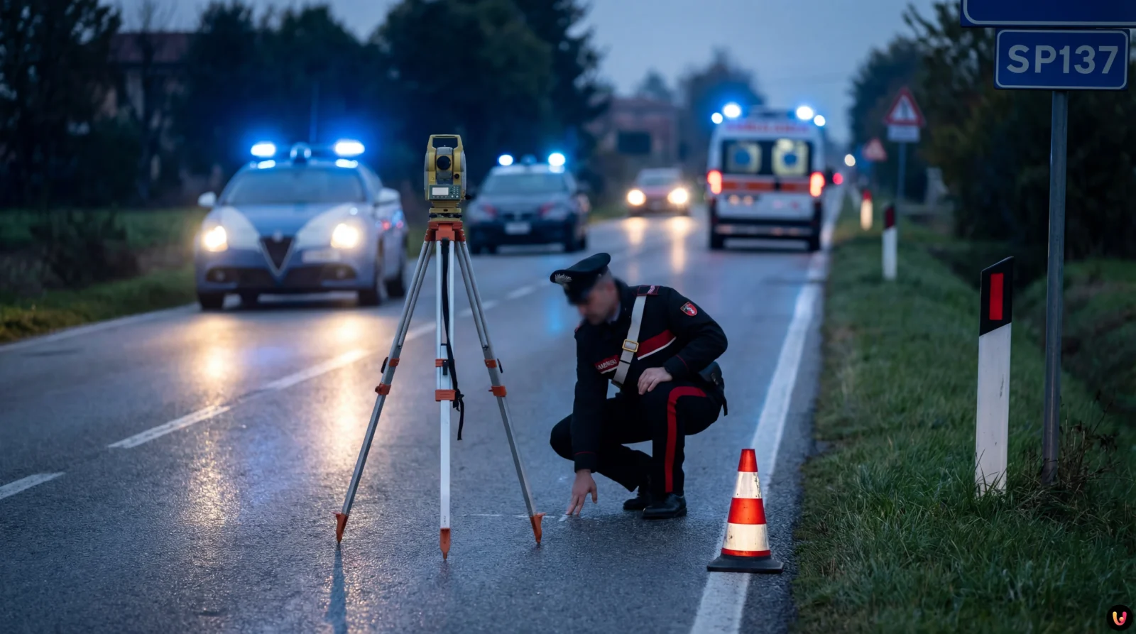 Incidente Bellinzago Lombardo: 28enne travolto e rianimato