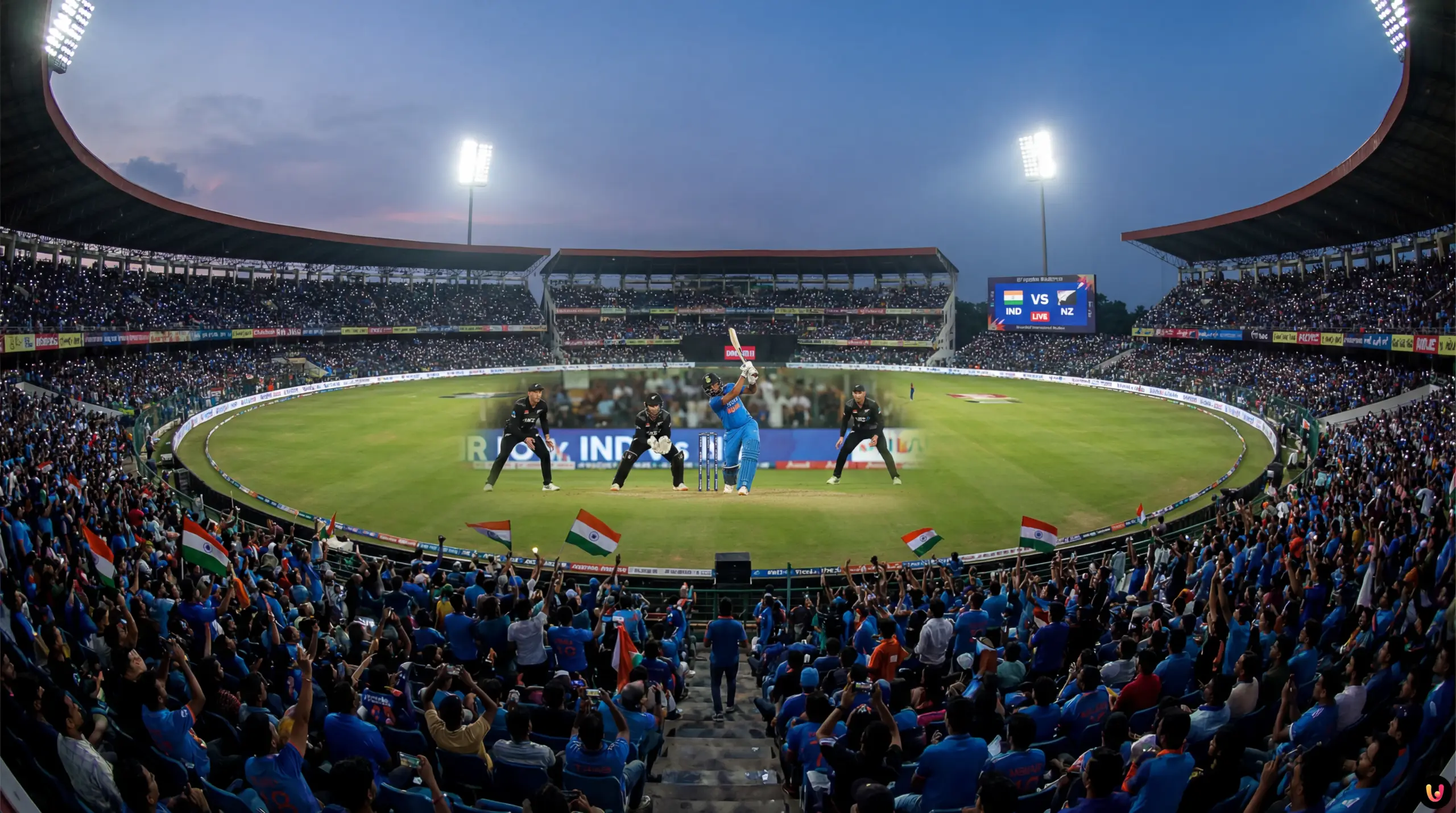 IND vs NZ 5th T20I: Sanju Samson at Greenfield Stadium Sanju Samson batting at Greenfield Stadium during IND vs NZ 5th T20I match
