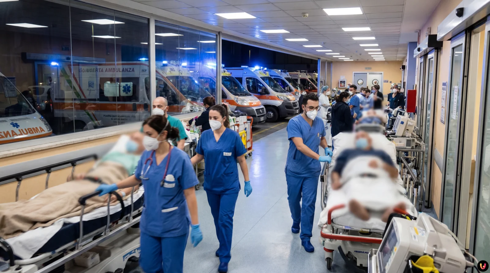 Influenza, caos a Roma e Lazio: pronto soccorso al collasso