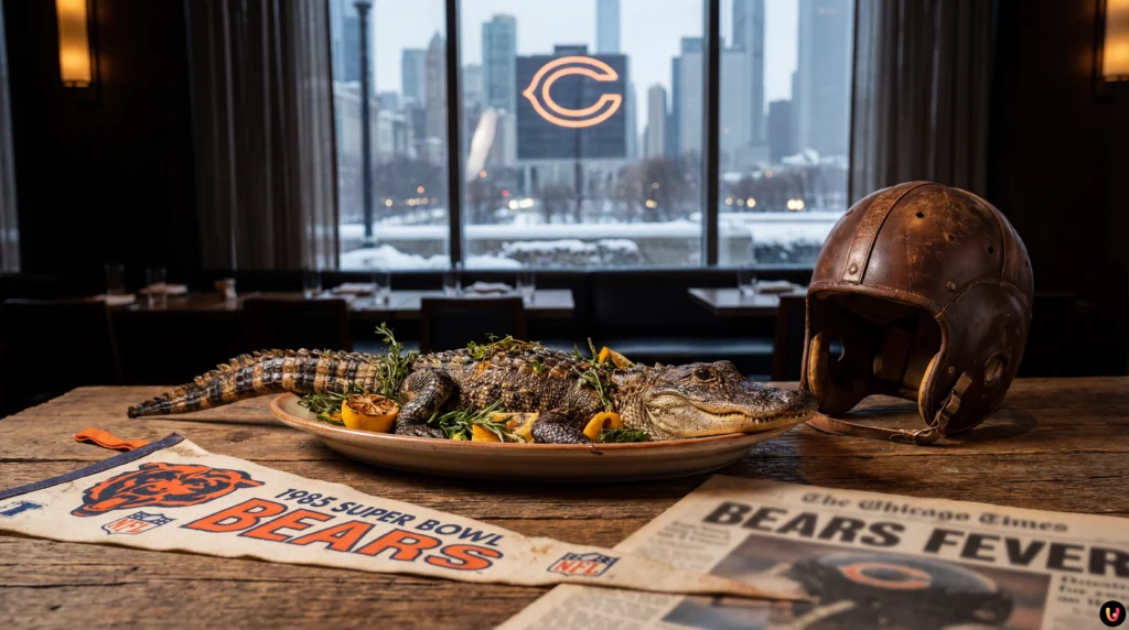 Mike Ditka coaching the Chicago Bears linked to the 1985 alligator meat superstition