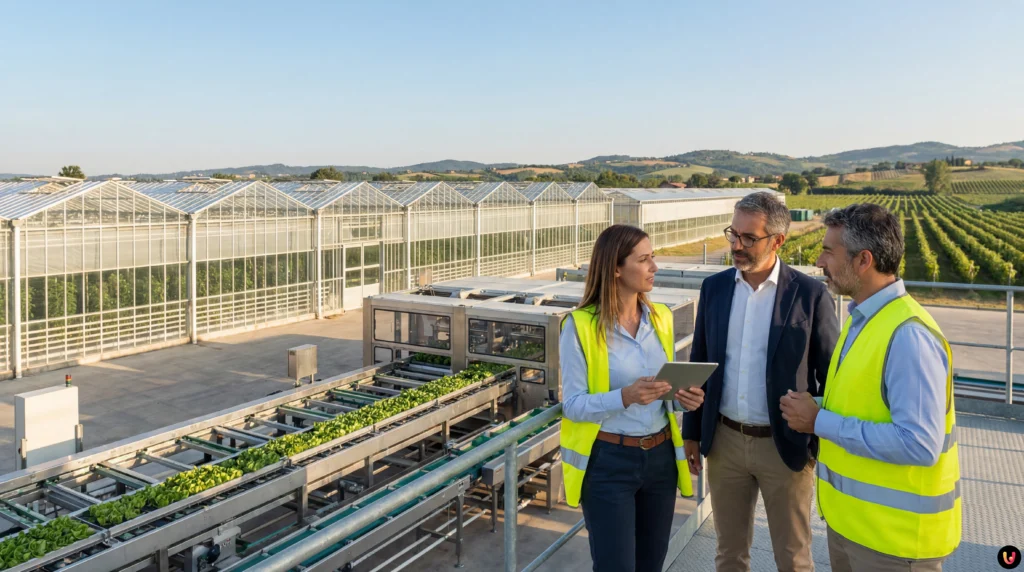 Coltivazioni moderne simbolo degli incentivi Ismea per l'agroalimentare