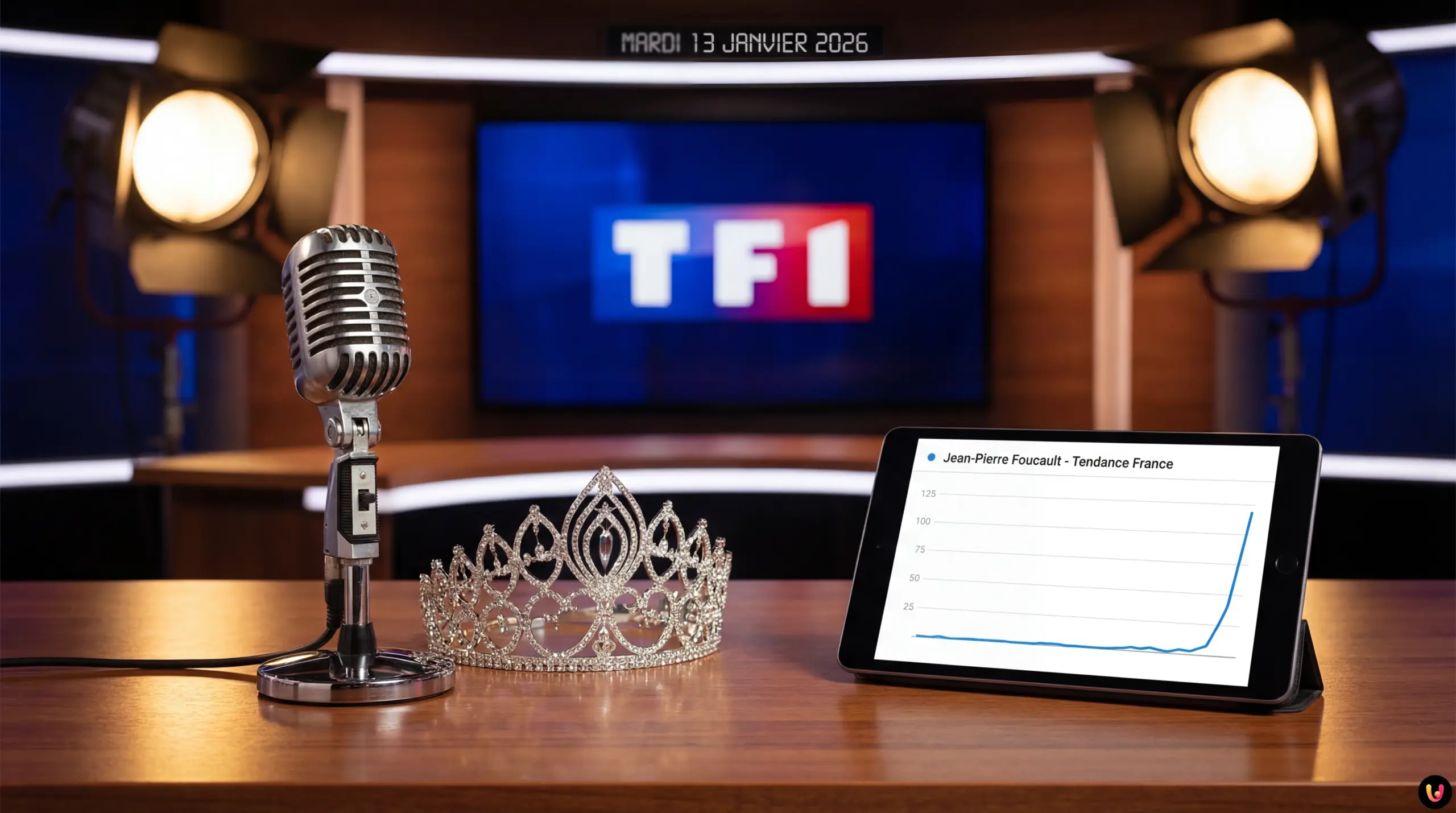 Jean-Pierre Foucault : Retraite ou nouveaux projets ? Portrait de l'animateur Jean-Pierre Foucault au micro sur TF1