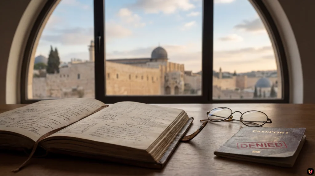 Portrait de Vincent Lemire, historien sp&eacute;cialiste de J&eacute;rusalem