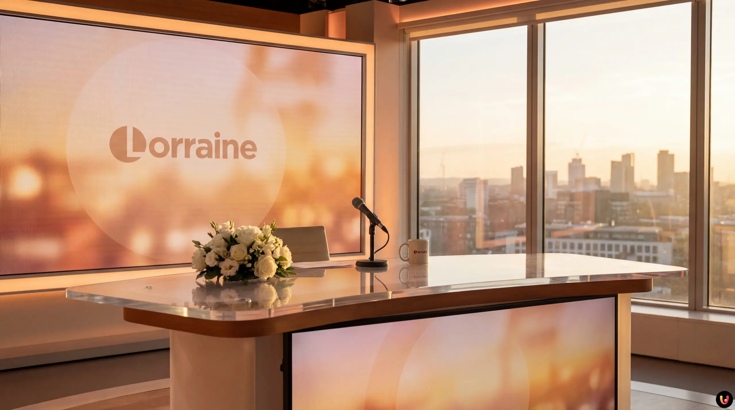 Lorraine Kelly Returns to ITV After Father's Death Lorraine Kelly presenting her ITV daytime show upon her return to television