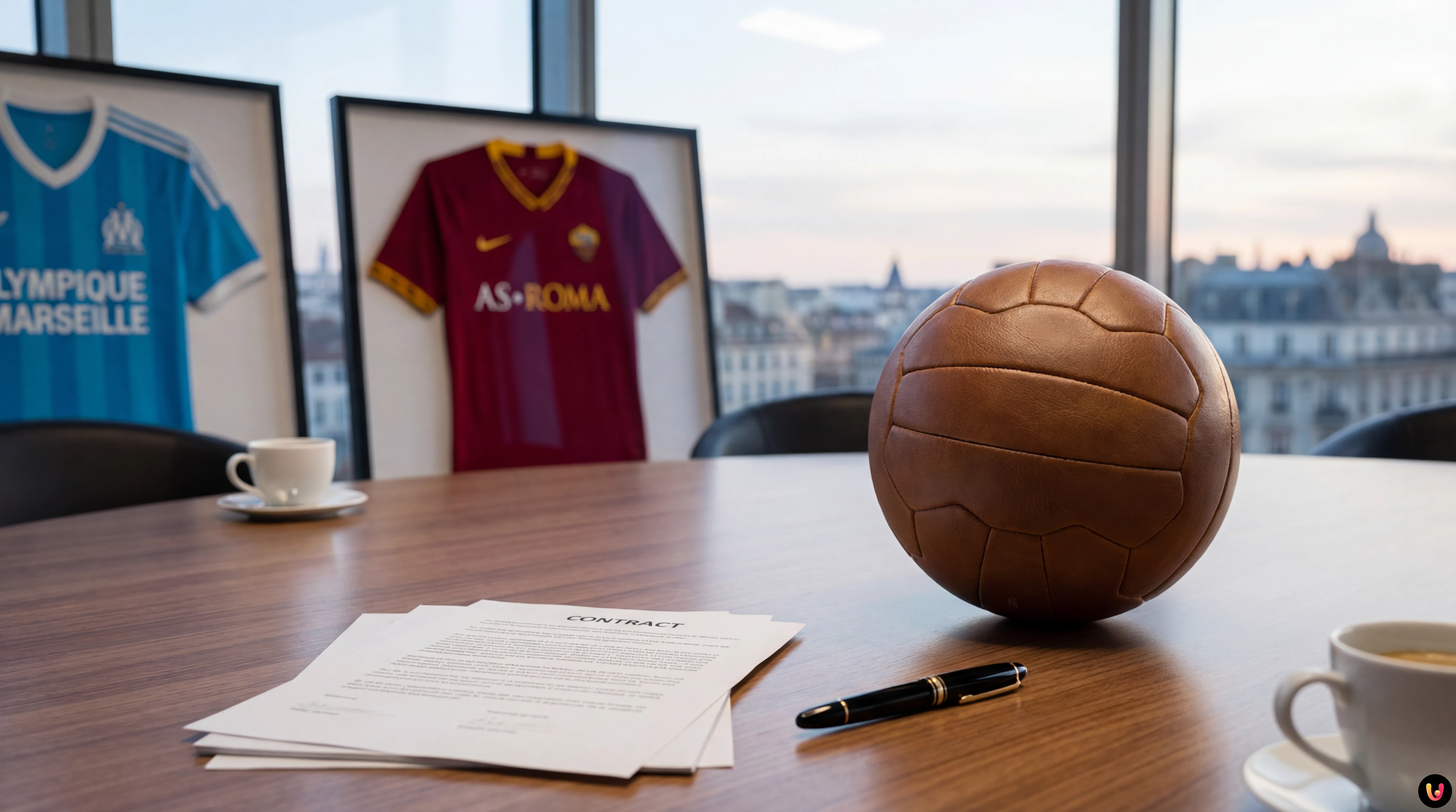 Primo piano di Robinio Vaz, obiettivo di mercato della Roma dall'Olympique Marsiglia