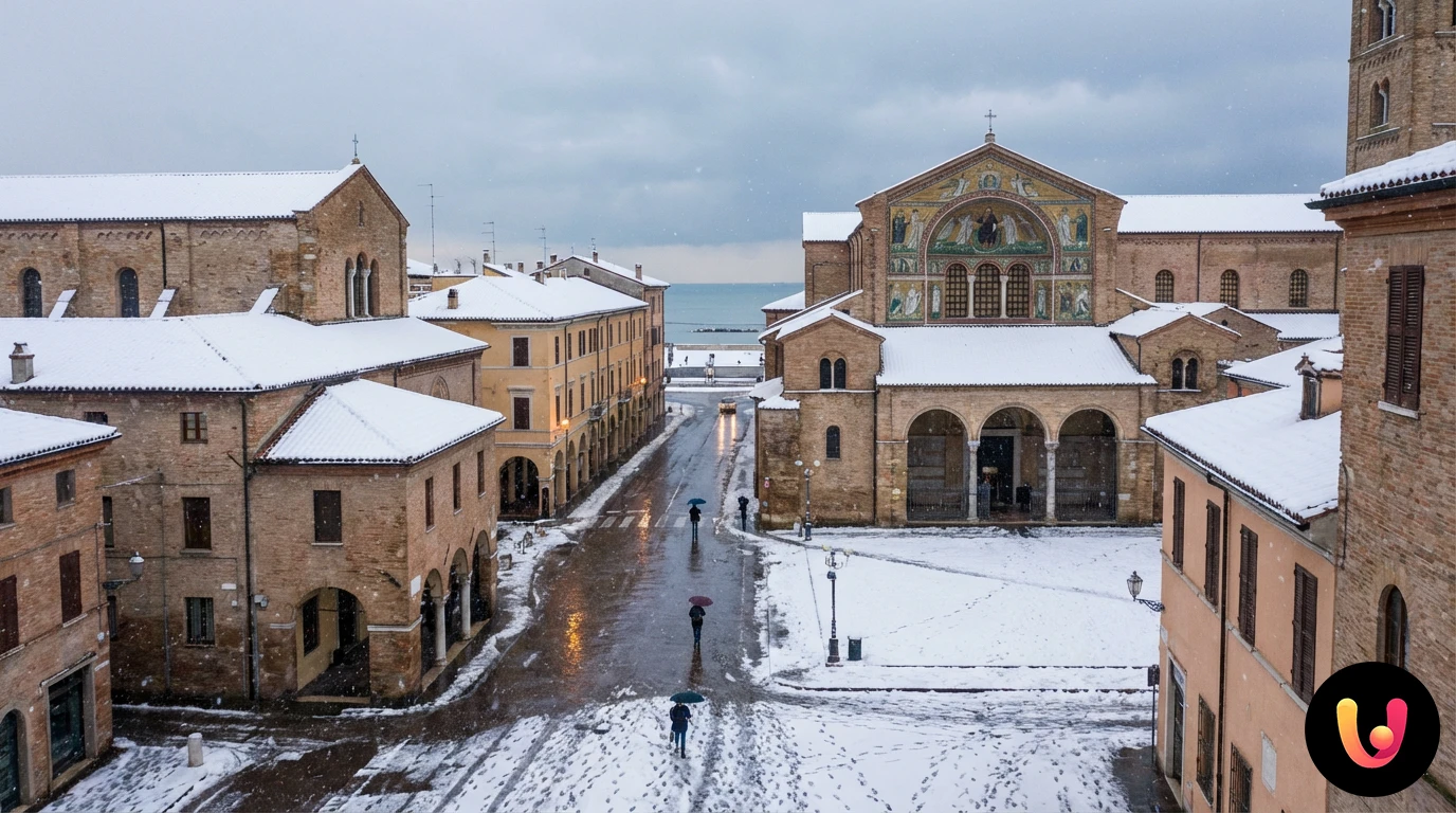 Meteo Epifania 2026: Neve a Ravenna e in pianura, allerta arancione al Centro-Sud
