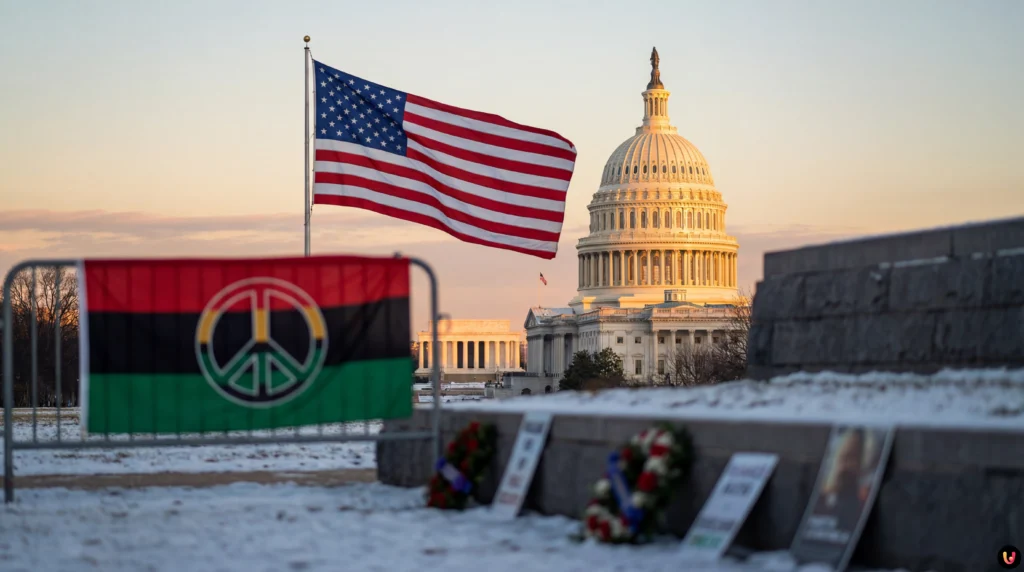 Nation Observes Martin Luther King Jr. Day 2026: Events, Closures, and Political Reflections Statue of Dr. Martin Luther King Jr. at the Washington D.C. Memorial during daytime