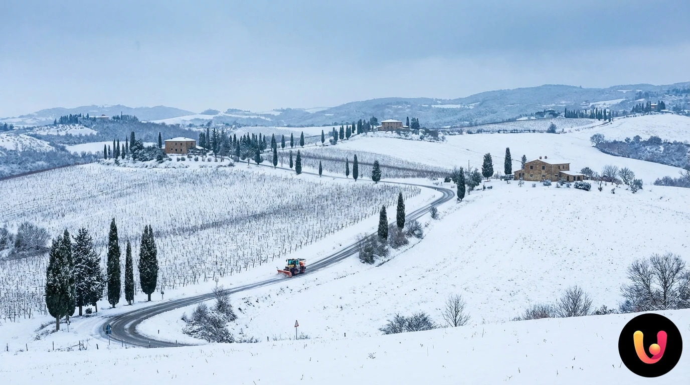 Neve in Toscana, Befana 2026 col gelo: ecco dove e le previsioni