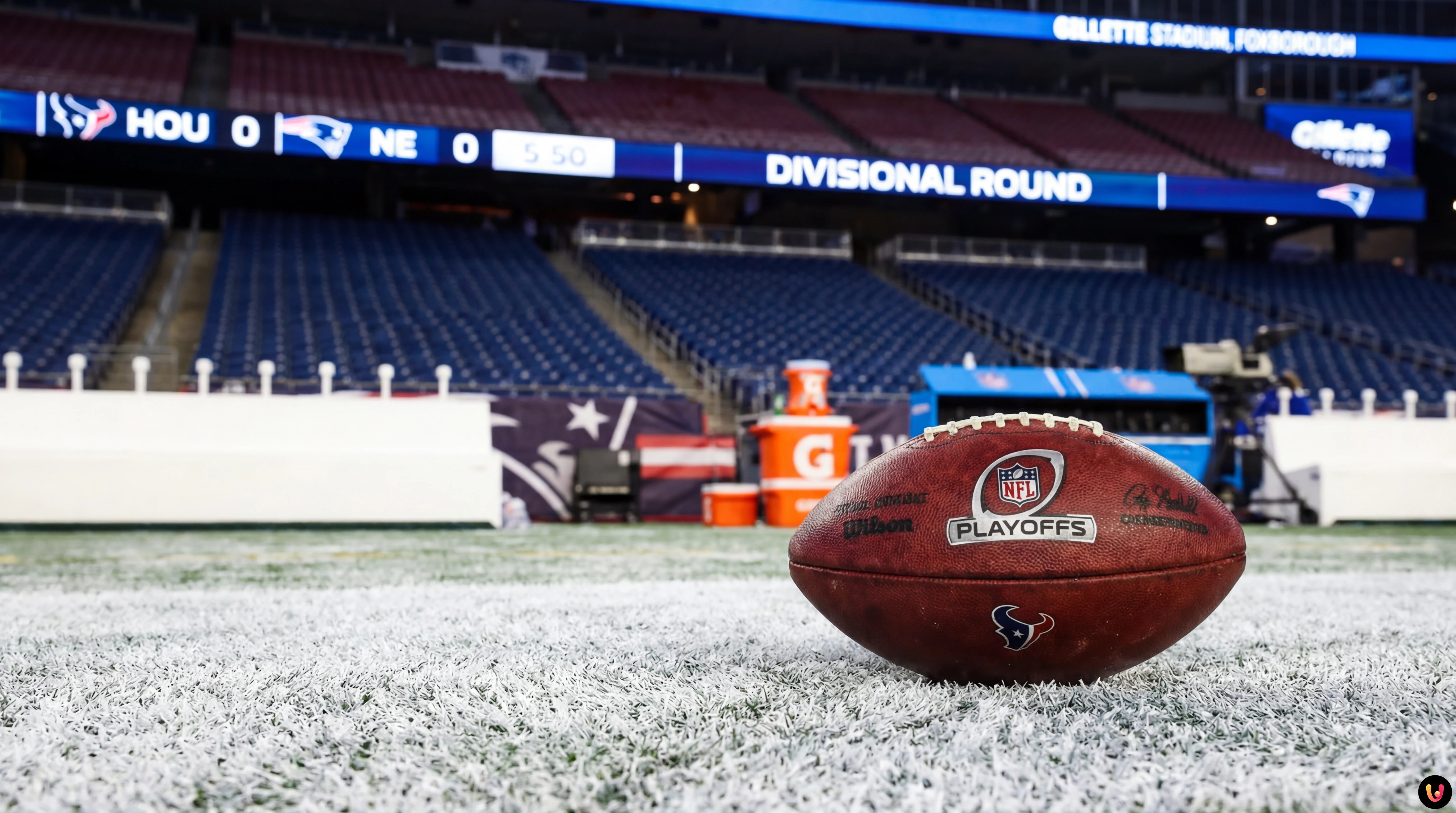 Woody Marks, running back des Houston Texans, en pleine action sur le terrain.