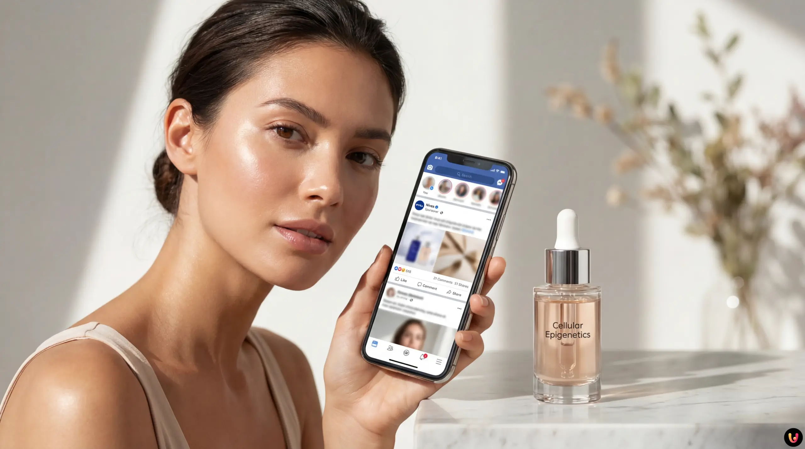 Flacon du s&eacute;rum Nivea Cellular Epigenetics au c&oelig;ur du buzz marketing