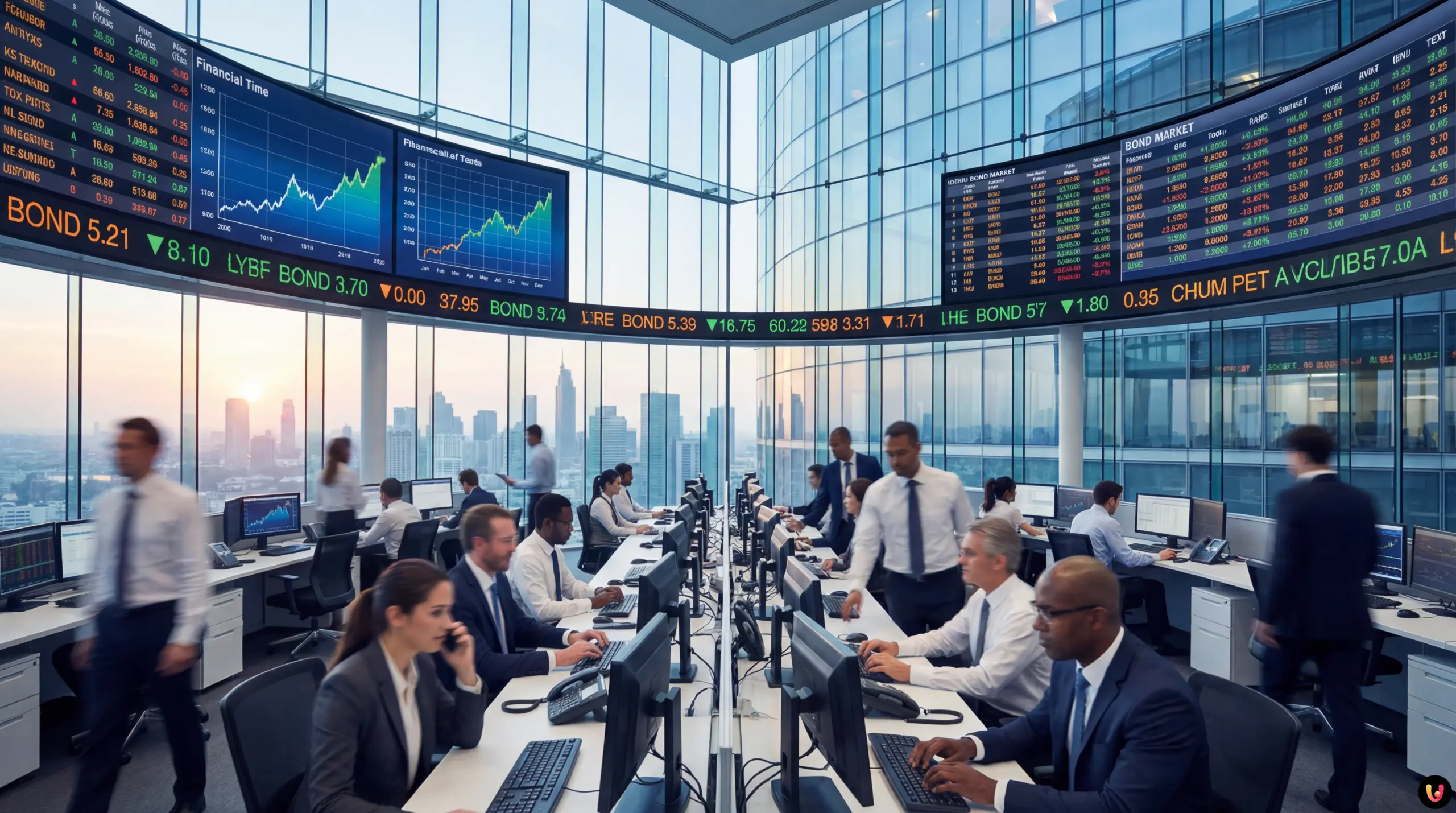 Obbligazioni 2026: boom nuove emissioni e corporate bond Grafico finanziario in crescita relativo al boom delle emissioni obbligazionarie 2026