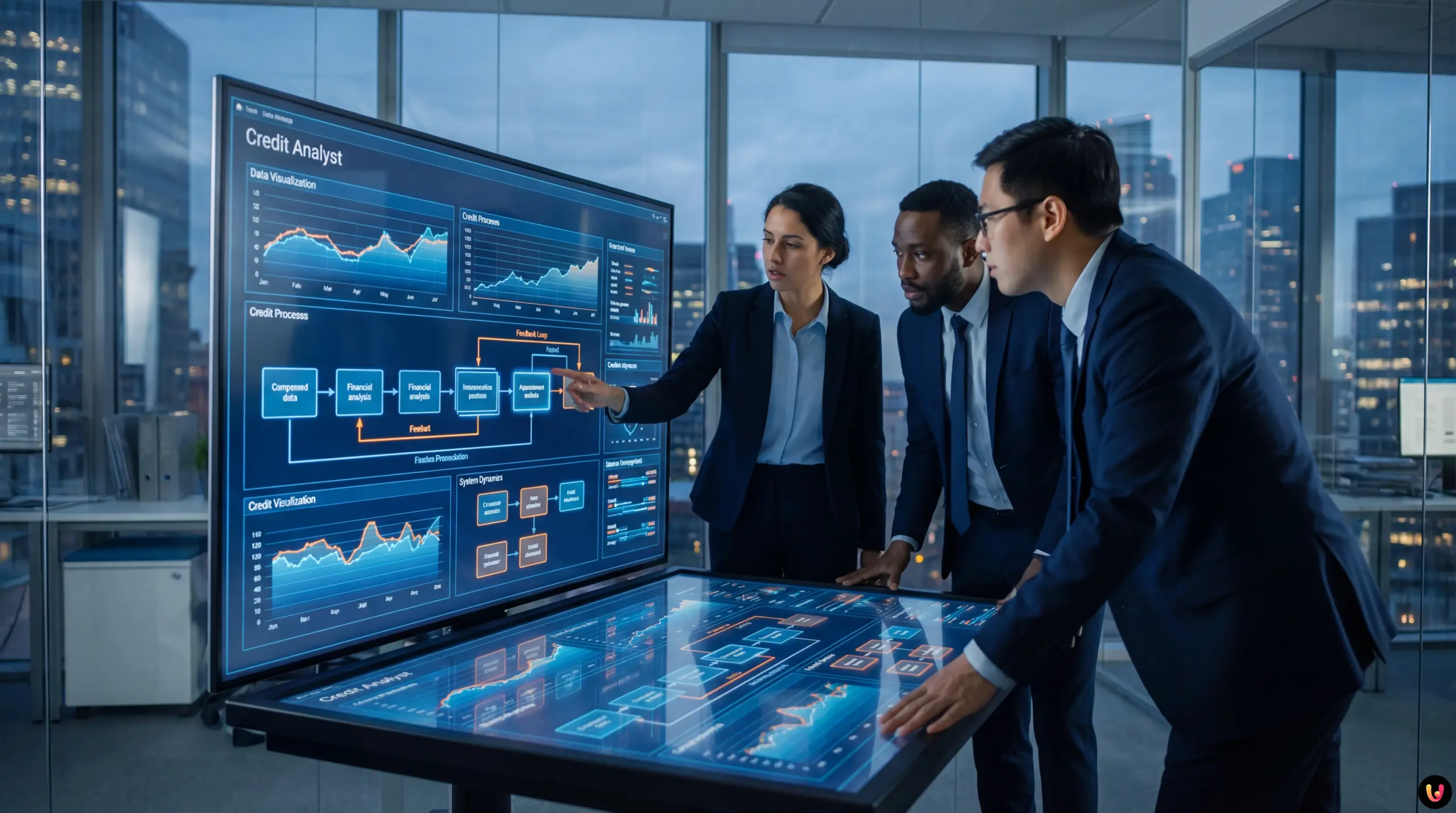 Ottimizzazione Processi Creditizi e Teoria dei Sistemi Diagramma di flusso sistemico e dinamico per l'ottimizzazione dei processi creditizi