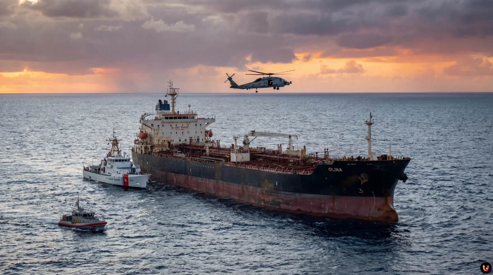 Saisie du p&eacute;trolier Olina : Washington frappe la &laquo; flotte fant&ocirc;me &raquo; en mer des Cara&iuml;bes