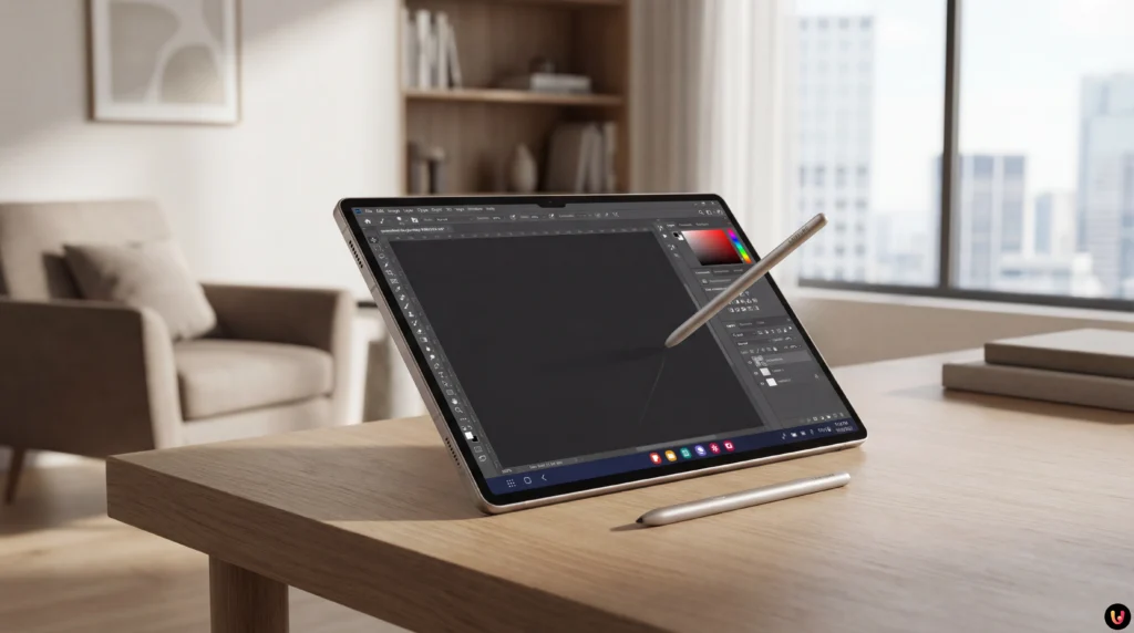 Tablette Samsung Galaxy Tab S10 Ultra avec grand écran tactile et stylet S Pen