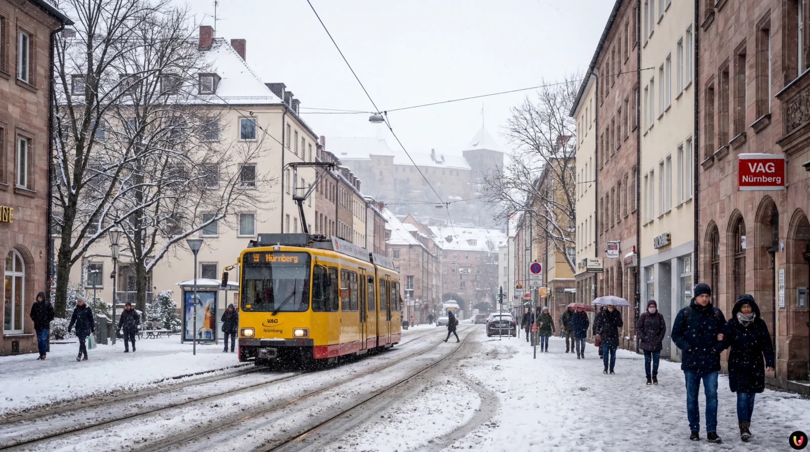 Schnee in N&uuml;rnberg: Aktuelle Lage und Infos zum Schulausfall