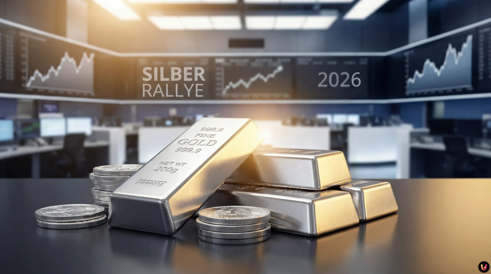 Silber-Rallye 2026: Silberpreis schlägt Gold Silber-Rallye 2026: Warum das Edelmetall Gold jetzt abhängt