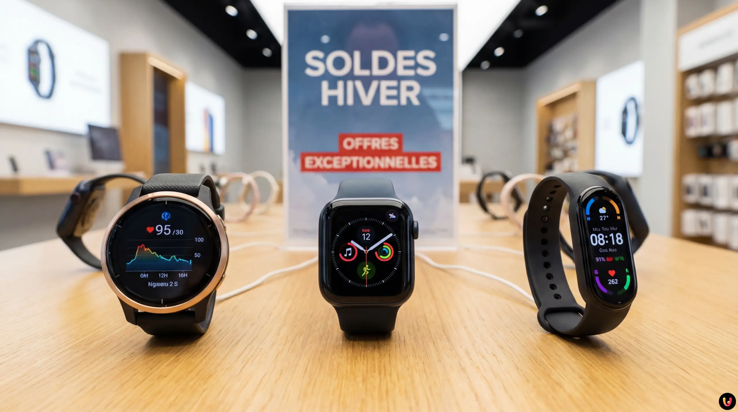 S&eacute;lection de montres connect&eacute;es sport et sant&eacute; en promotion pour les soldes