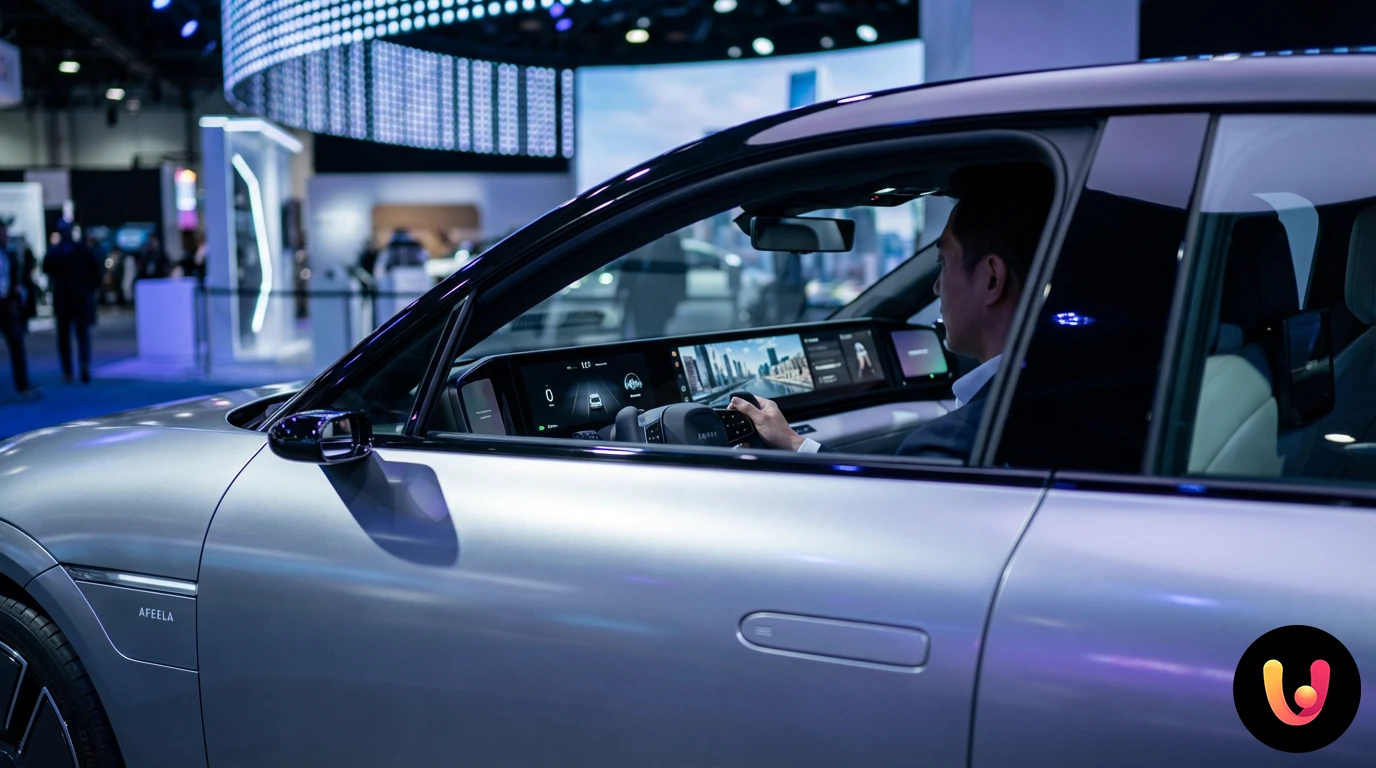 Sony Honda Mobility: Afeela, l’auto guidata dall’AI pronta al debutto al CES 2026