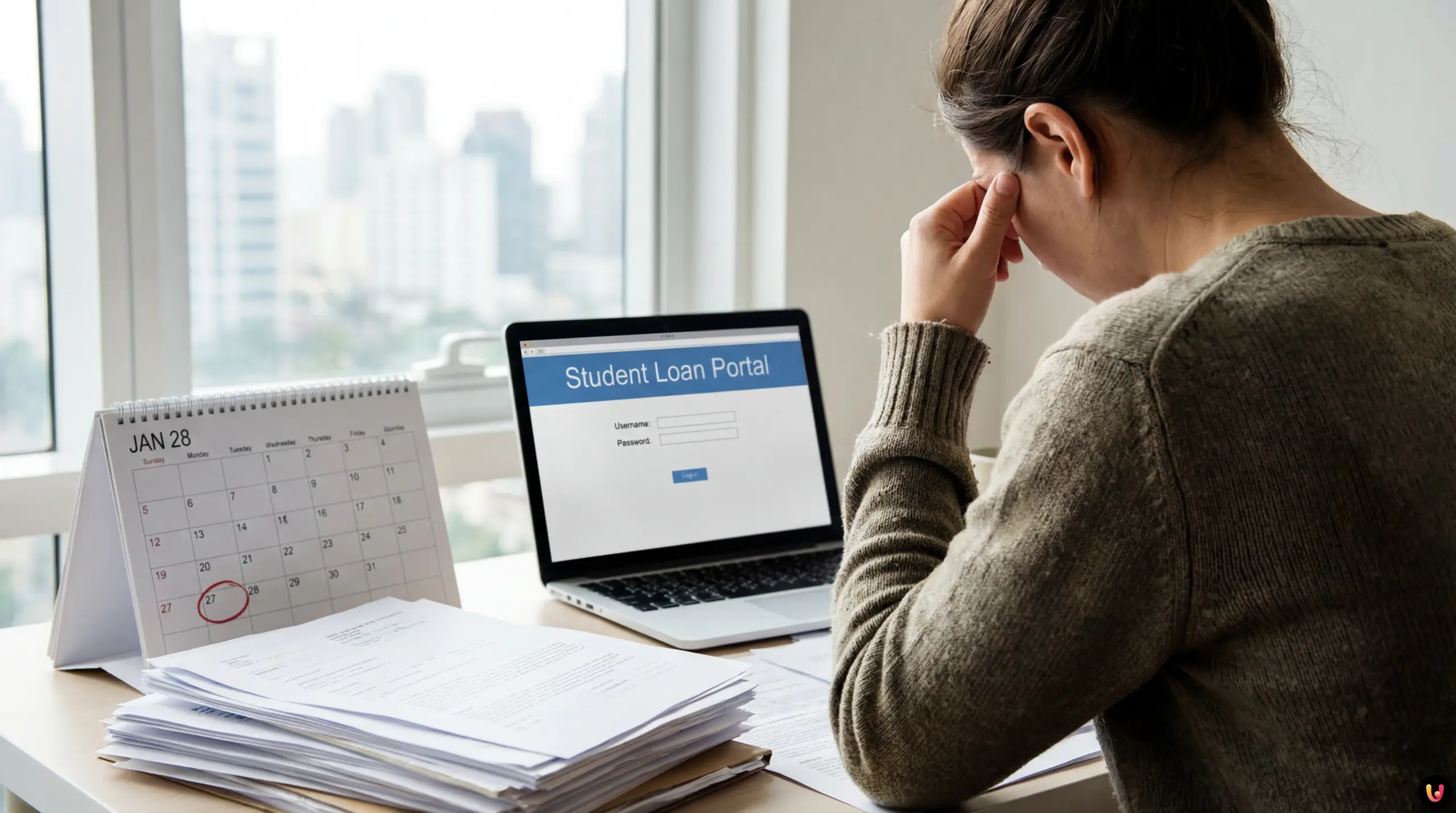 Gavel resting on student loan paperwork representing the Sweet v Cardona settlement