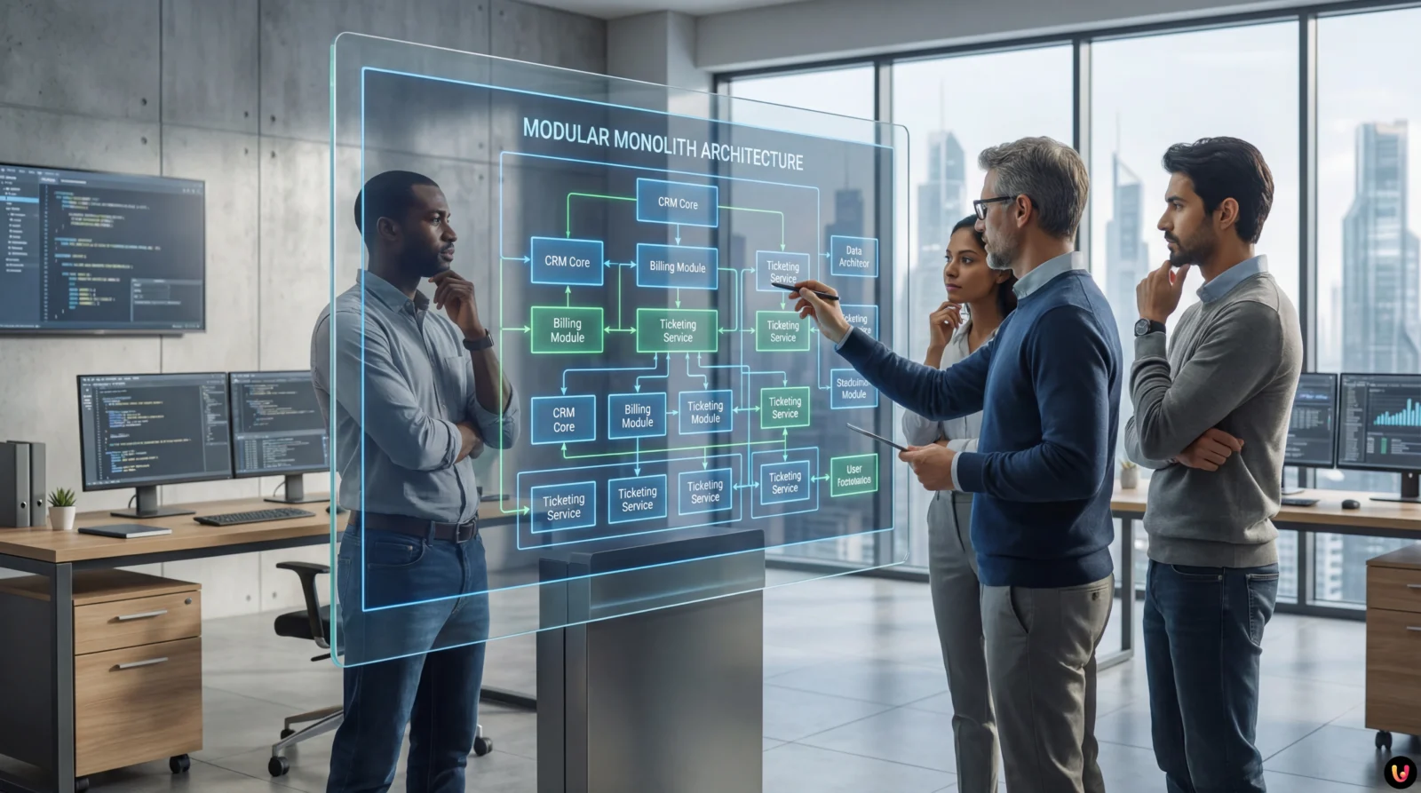 Sviluppo CRM: Monolite vs Microservizi e la Scelta del Monolite Modulare