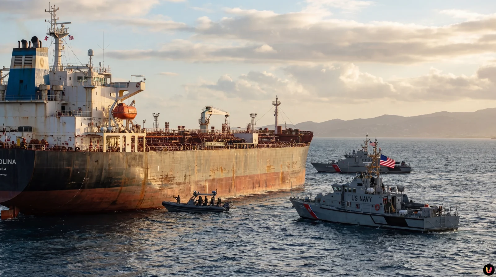 Tensions Venezuela-USA : Washington confirme la saisie d&rsquo;un cinqui&egrave;me p&eacute;trolier, l&rsquo;Olina