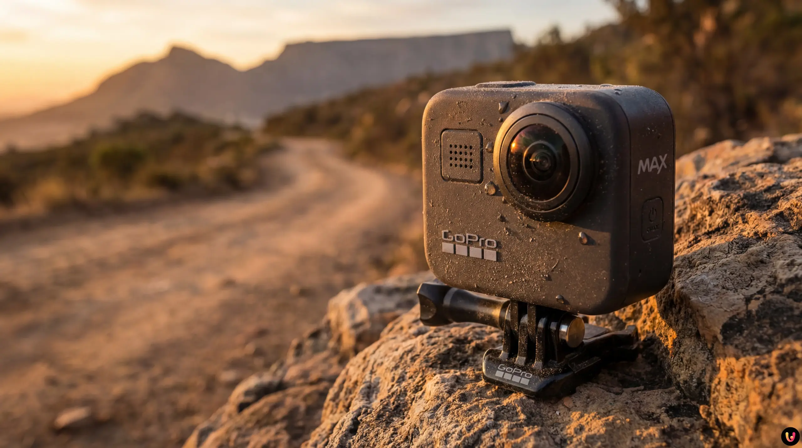 Test GoPro Max 2 : la caméra 360 robuste et étanche Vue de la caméra 360 GoPro Max 2 avec son design carré et robuste