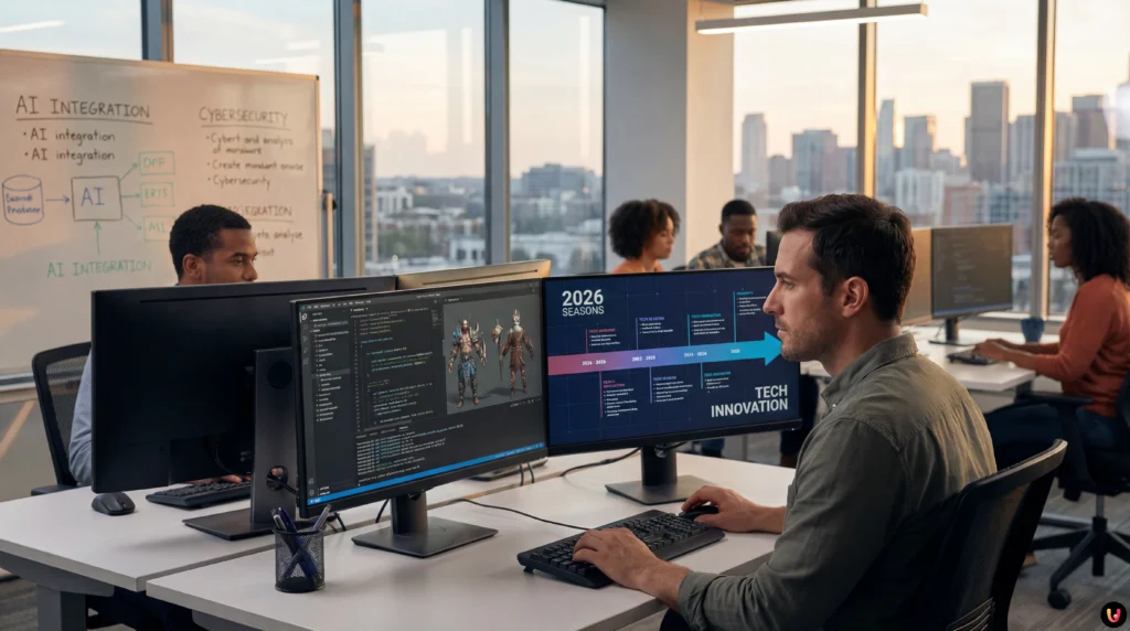 The Elder Scrolls Online 2026: Arrivano le Stagioni e la Svolta Tech Grafica promozionale di The Elder Scrolls Online per l'annuncio delle nuove Stagioni 2026