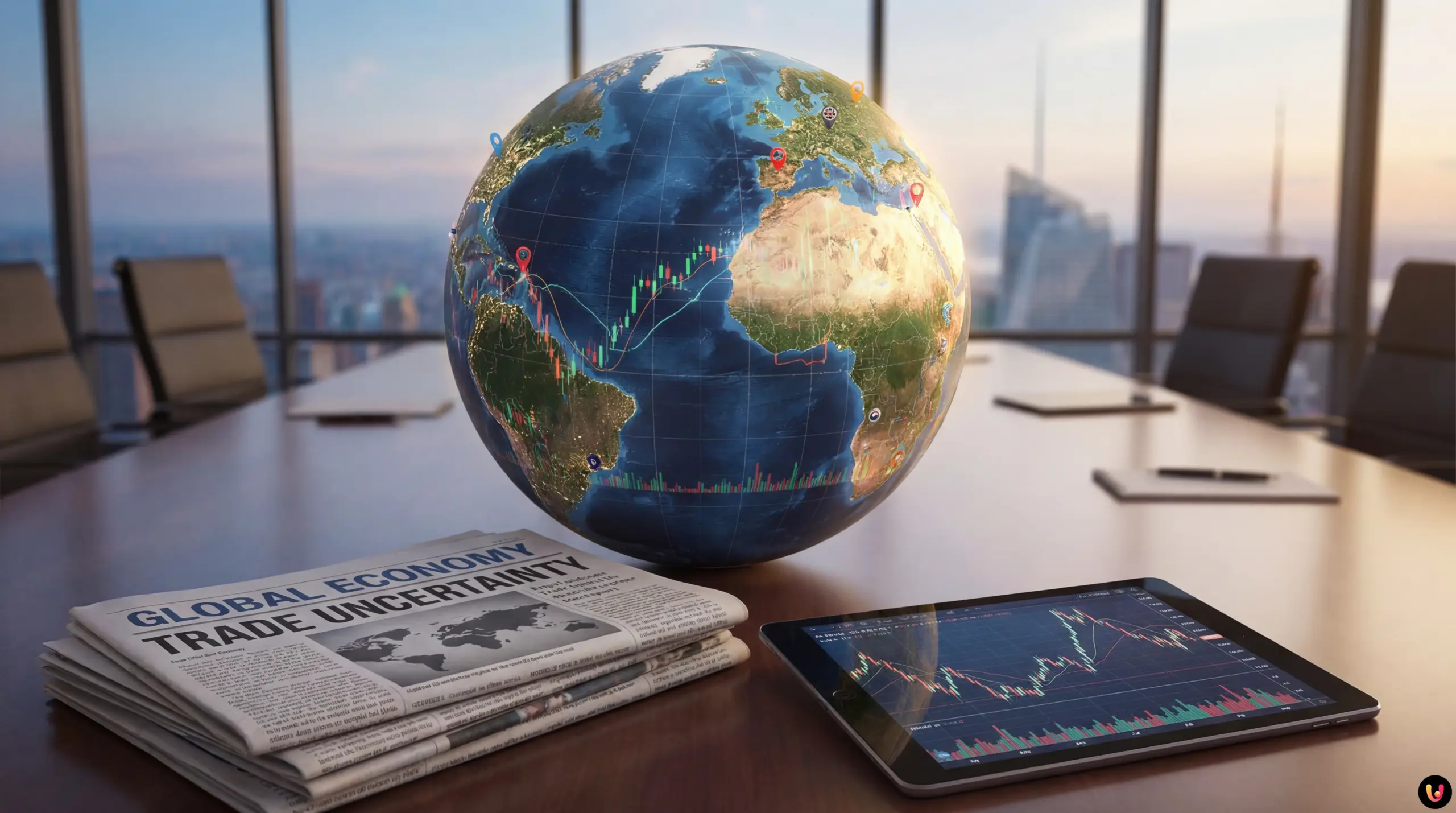 Donald Trump au visage grave lors d'une allocution officielle &agrave; la Maison-Blanche